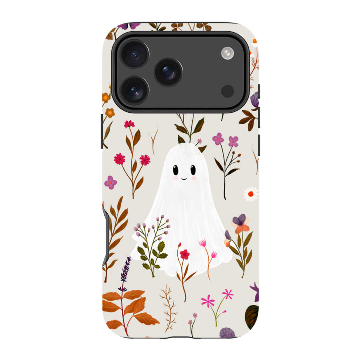 iPhone Tough Case - Ghost in the Garden - Stone Multi By Katherine Quinn