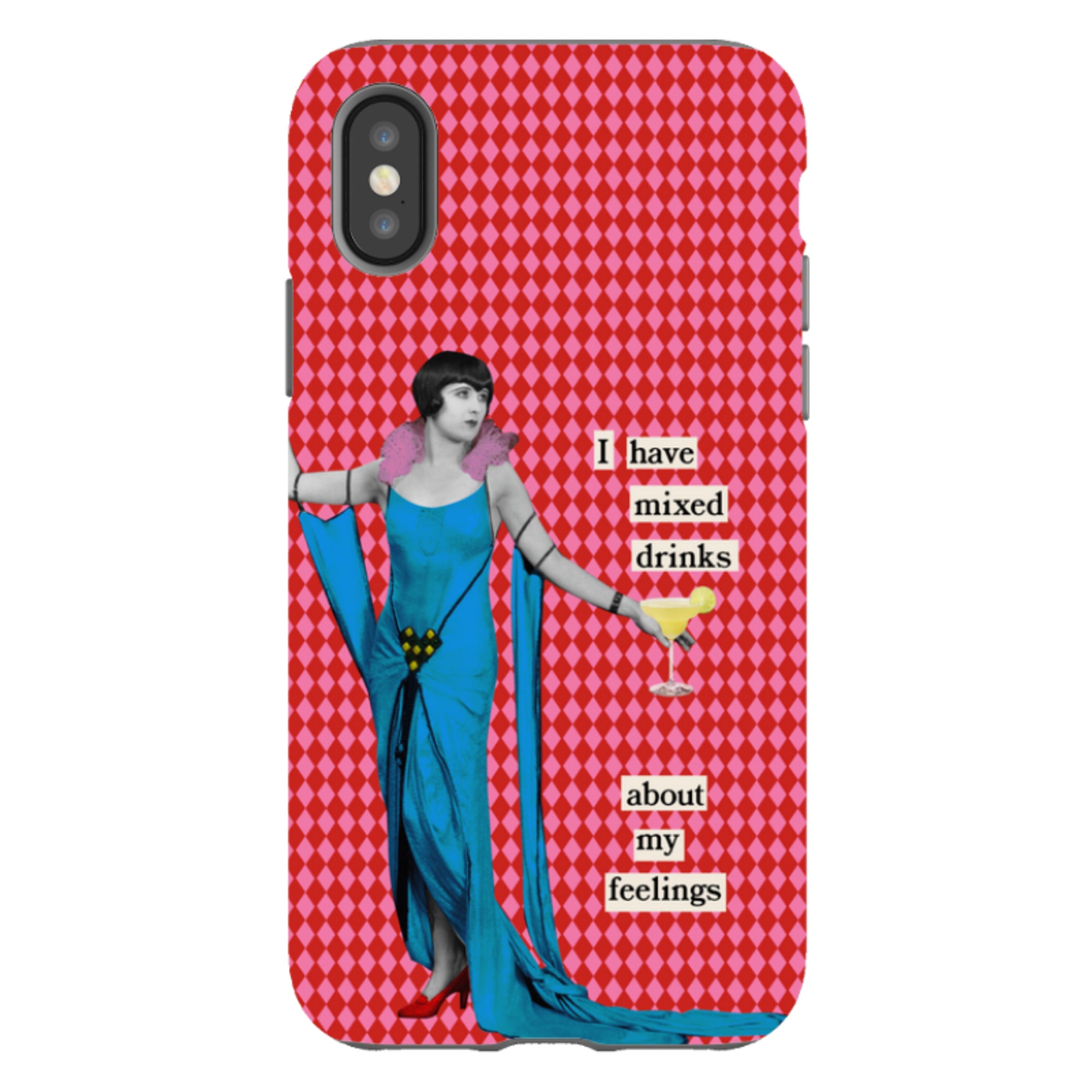 iPhone Tough Case - Mixed Drinks By Clare Jordan