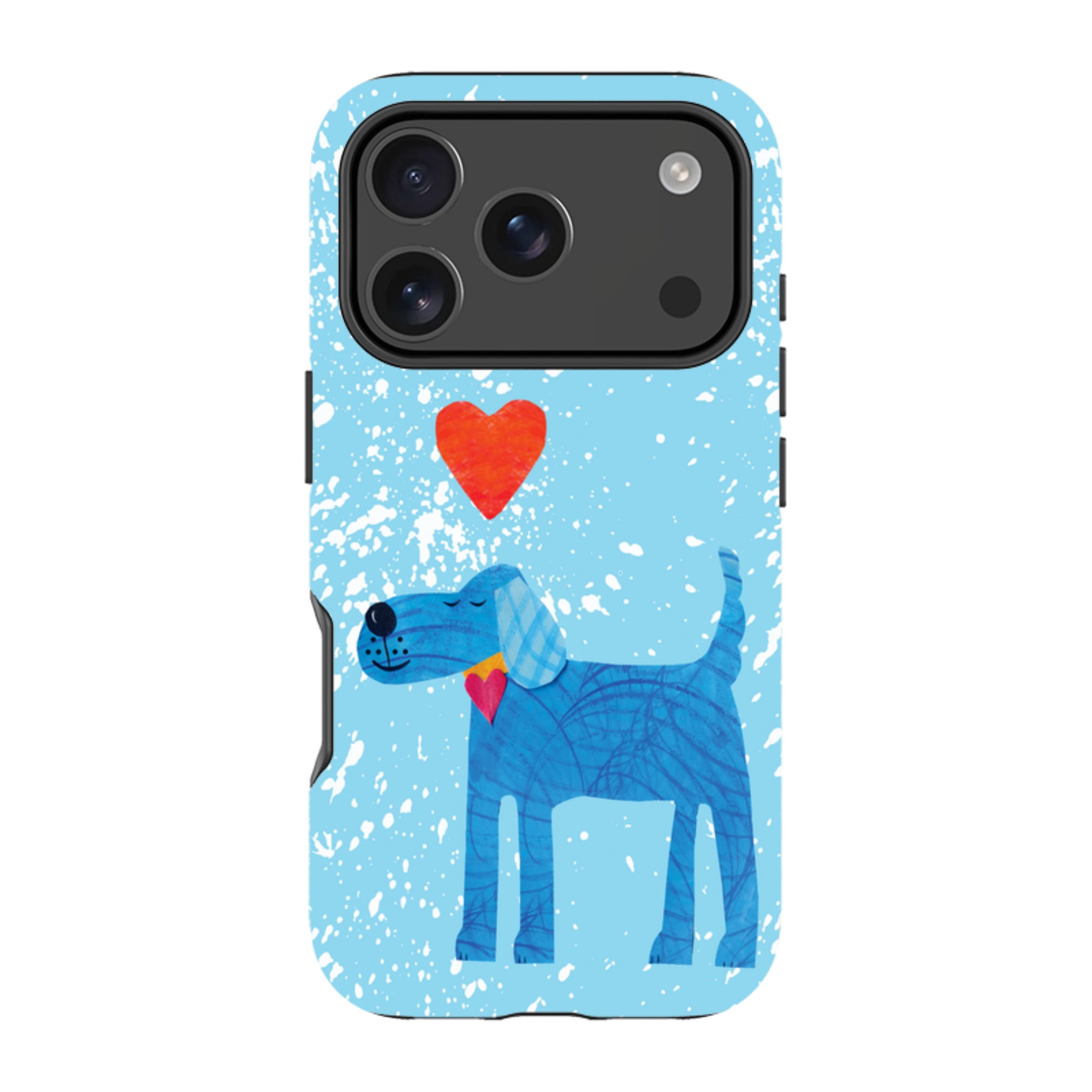 iPhone Tough Case - Blue Dog By Tracey English
