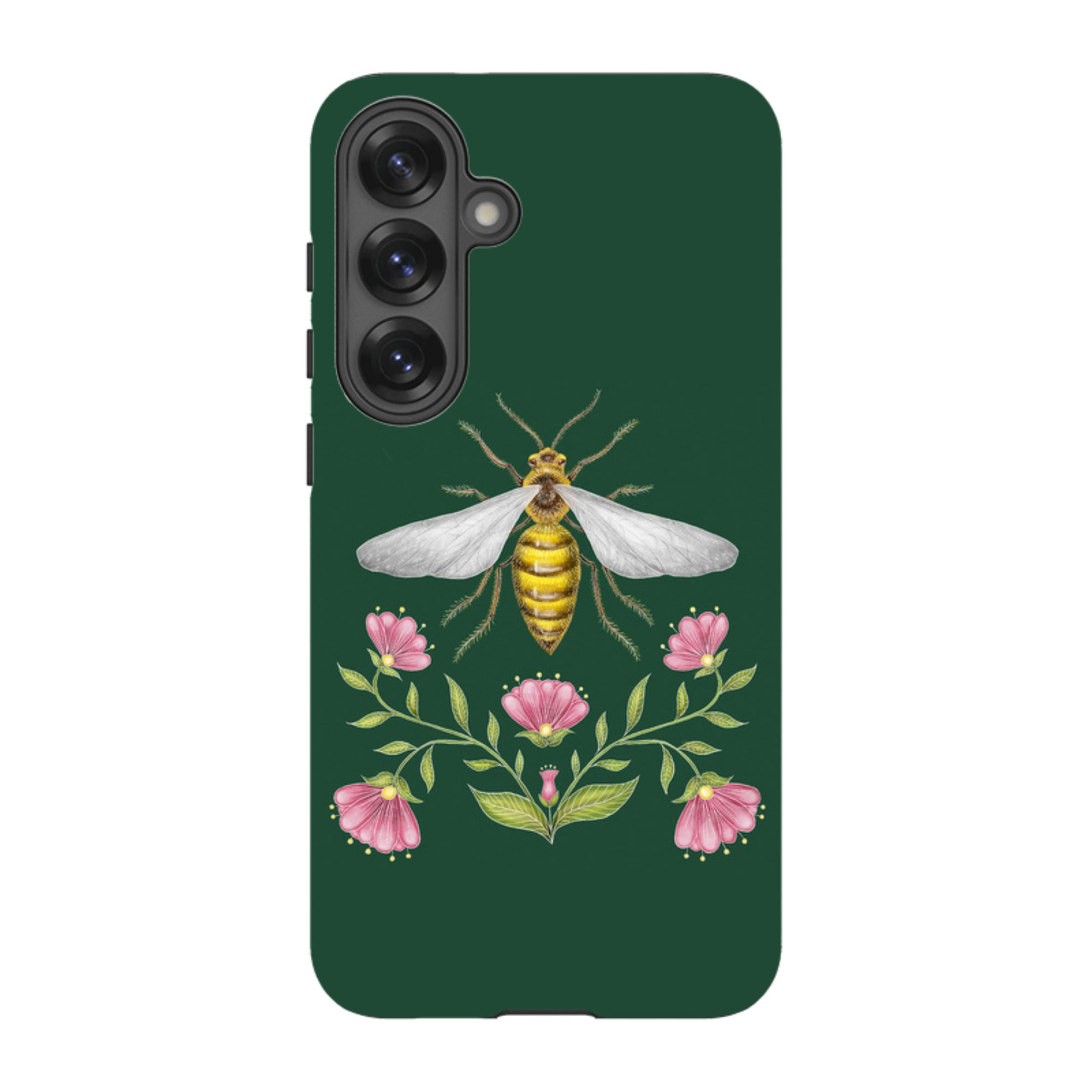 Samsung Tough Case - Wings Of Freedom Emerald By Catherine Rowe