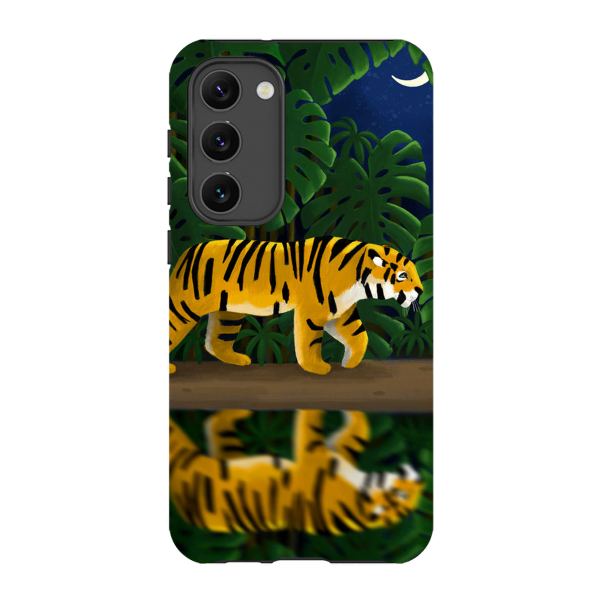 Samsung Tough Case - Tiger Night By Bex Parkin