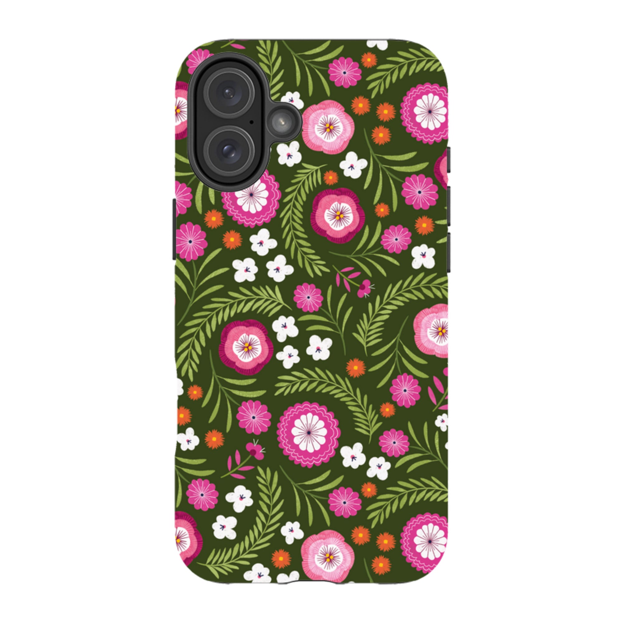 iPhone Tough Case - Posy Garden III By Ali Brookes