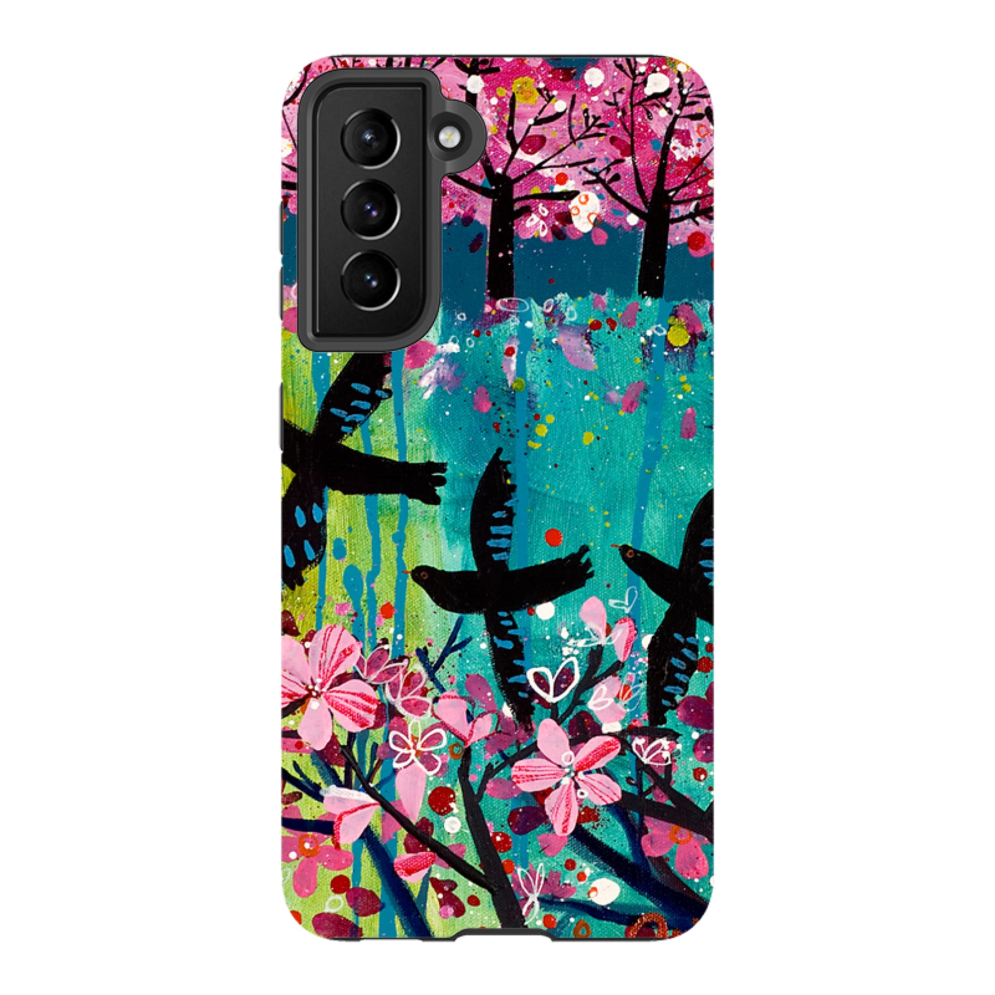 Samsung Tough Case - Blackbirds By Claire West