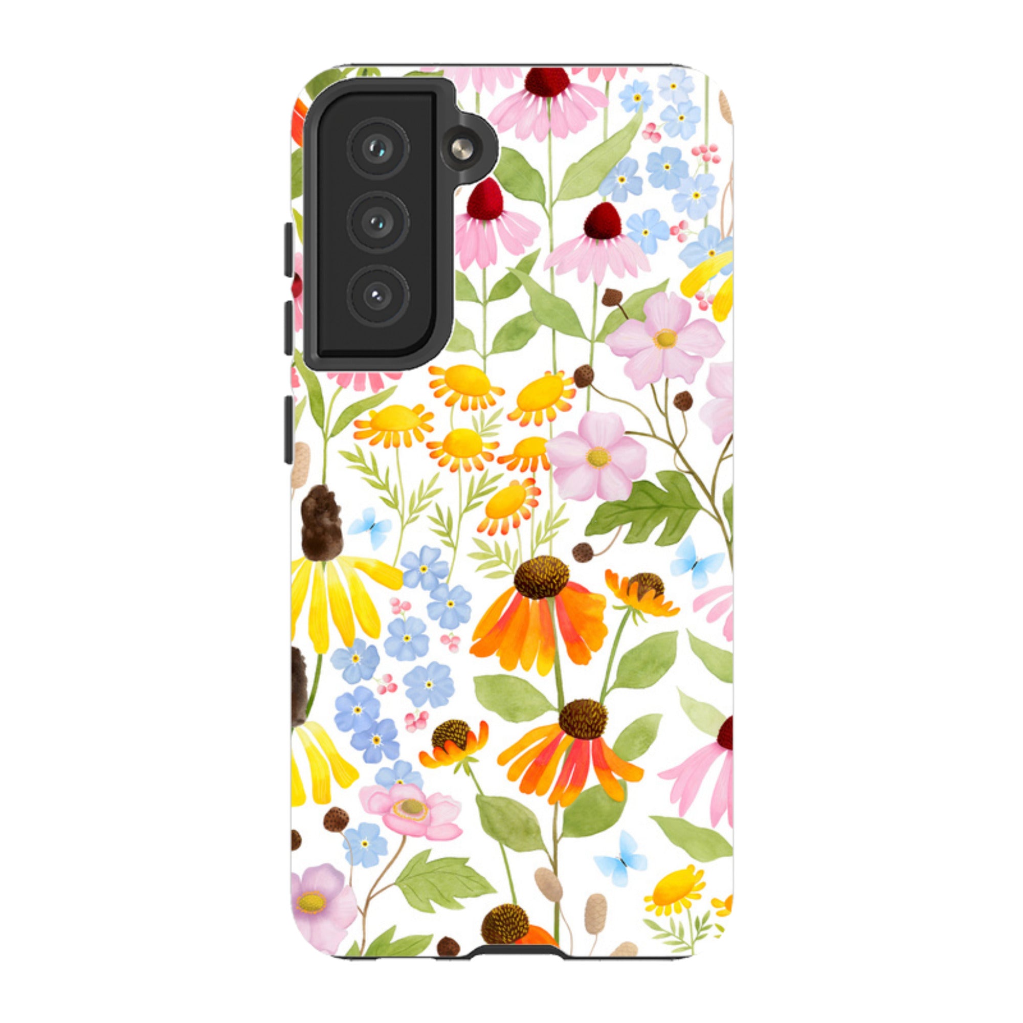 Samsung Tough Case - Wildflower Pattern By Bex Parkin