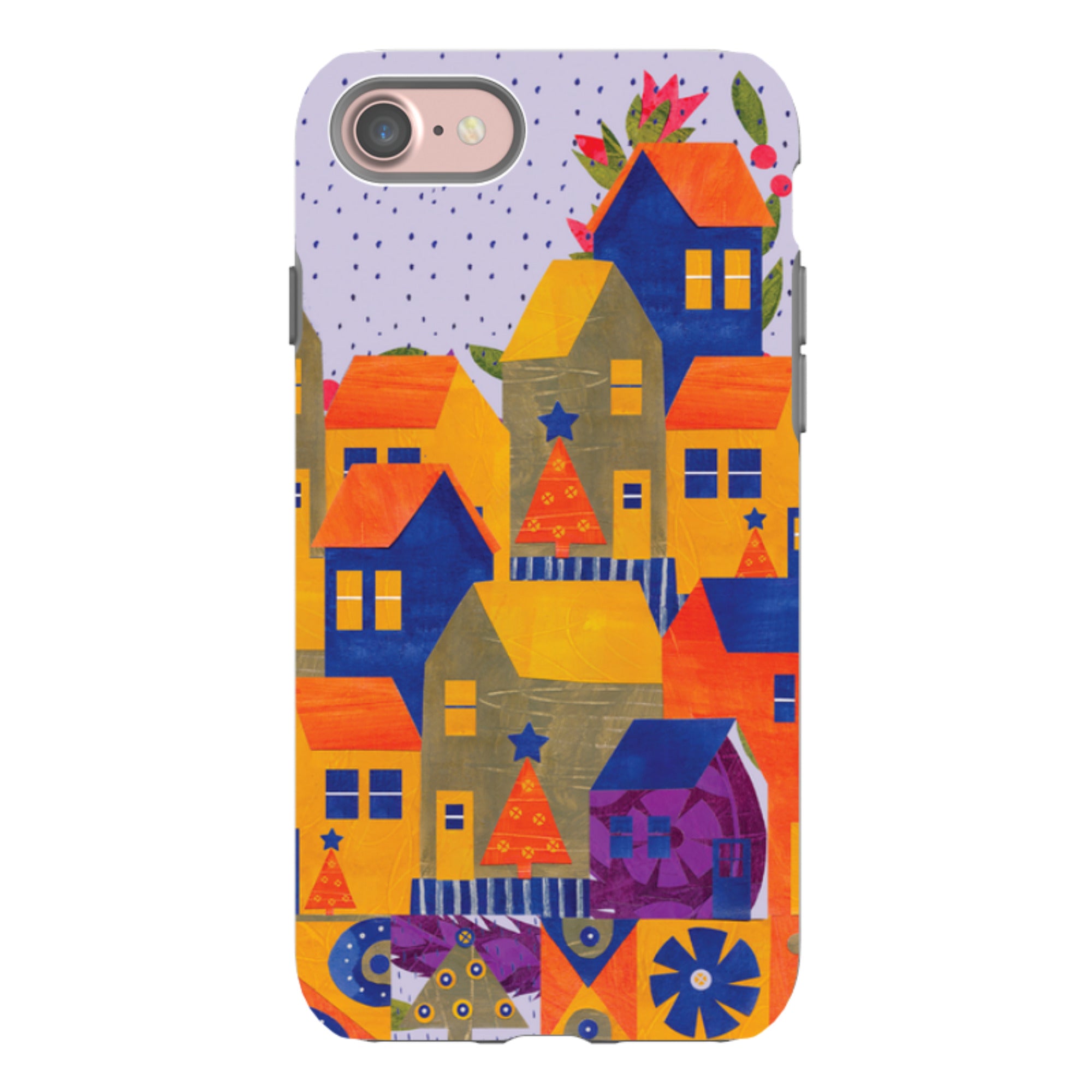 iPhone Tough Case - Winter Village I By Tracey English