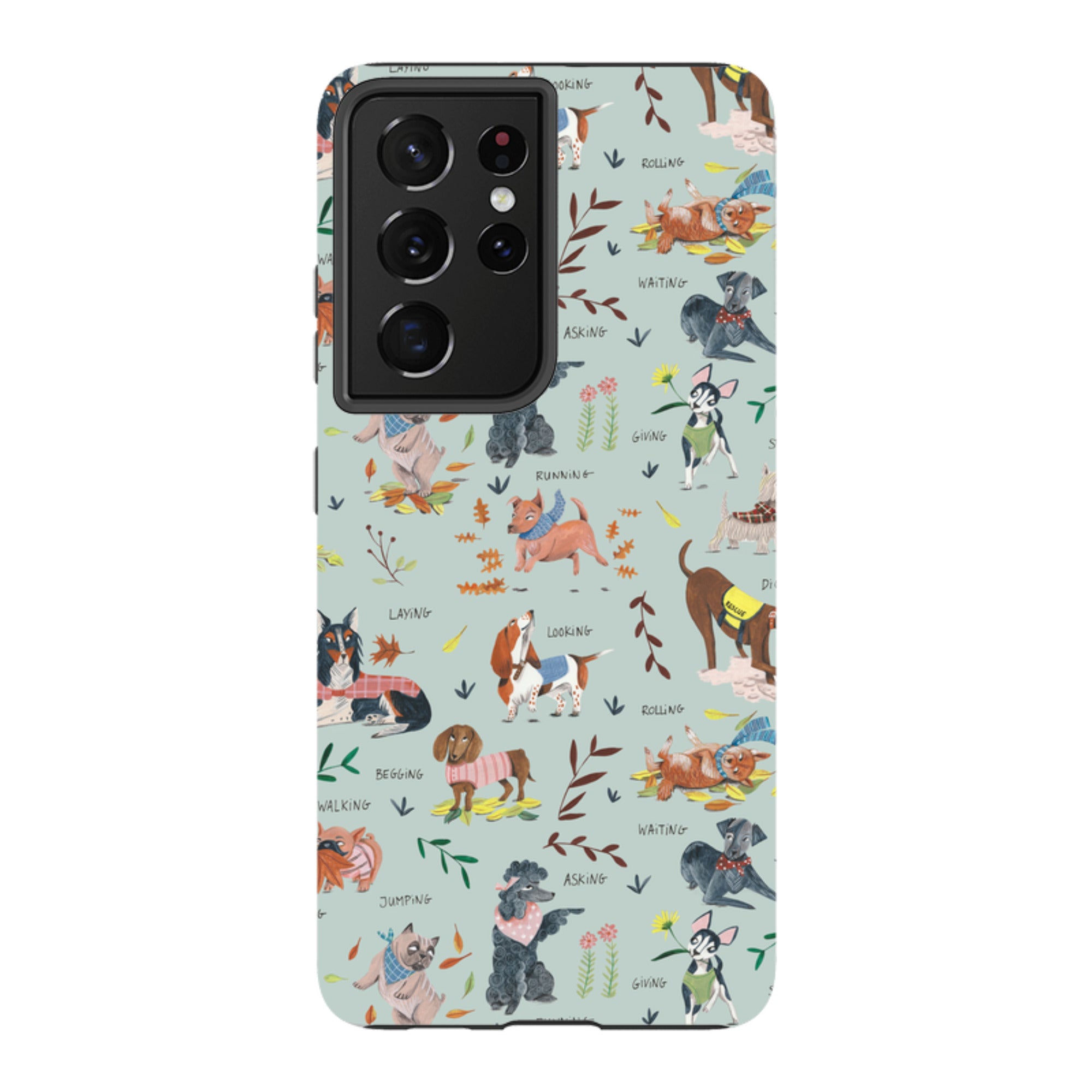 Samsung Tough Case - Dog Pattern II By Caroline Bonne Muller