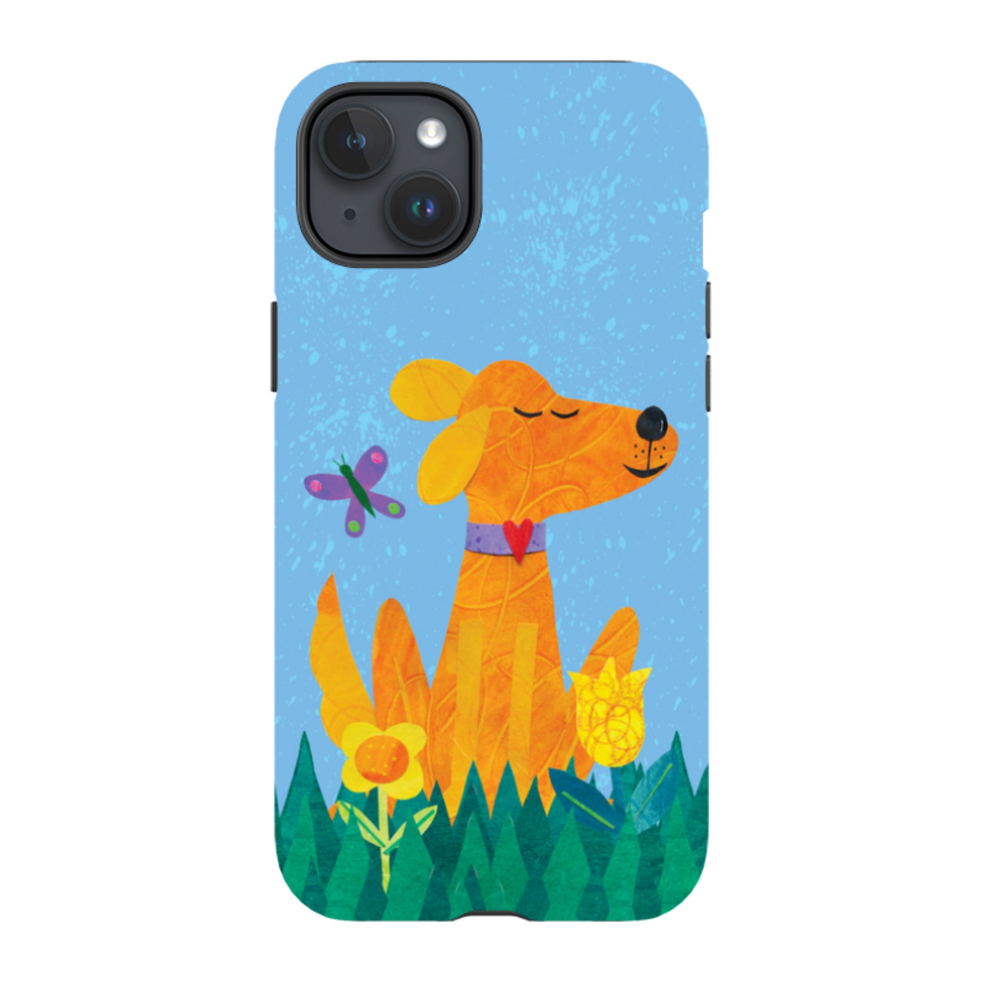 iPhone MagSafe Tough Case - Pup in the grass By Tracey English