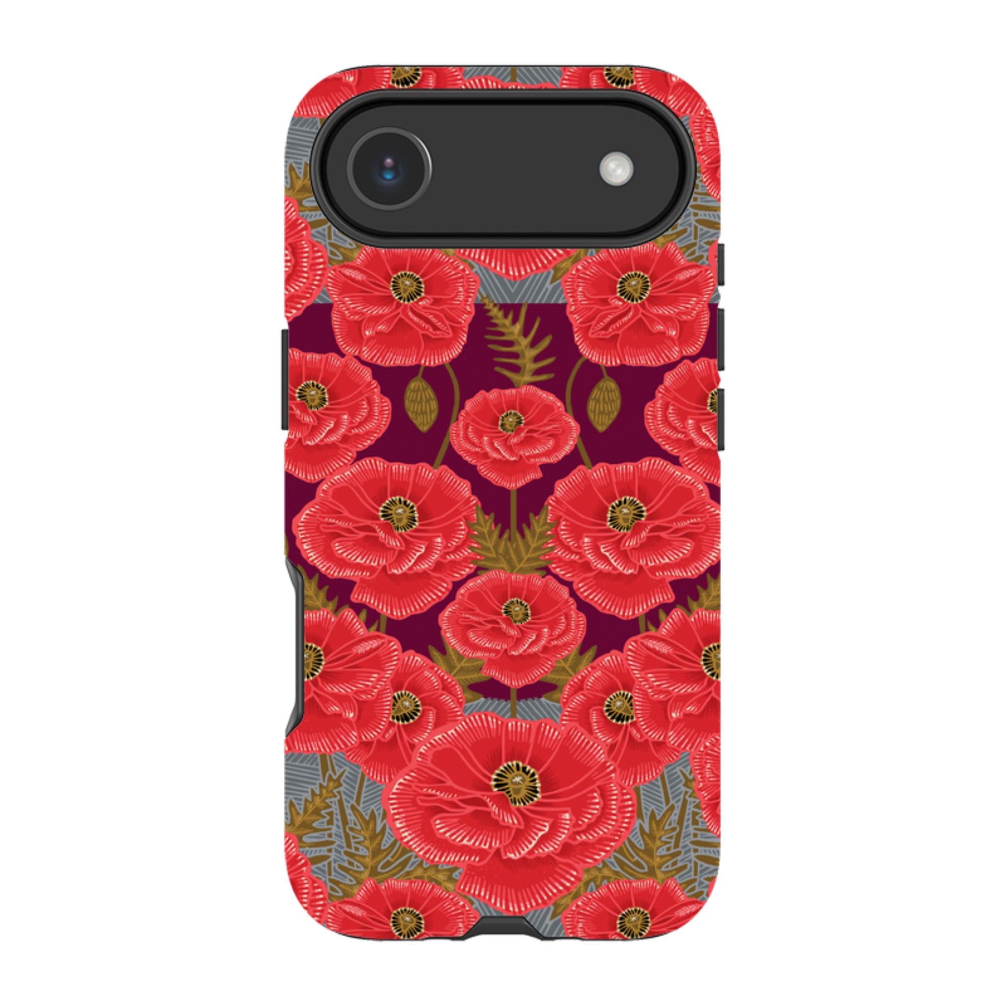 iPhone Case - Poppy Red By Kate Heiss