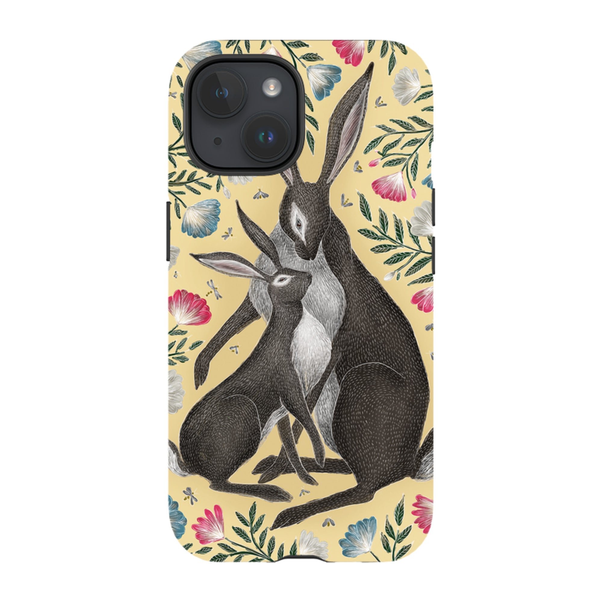 iPhone MagSafe Tough Case -  Mother and baby Hare By Catherine Rowe