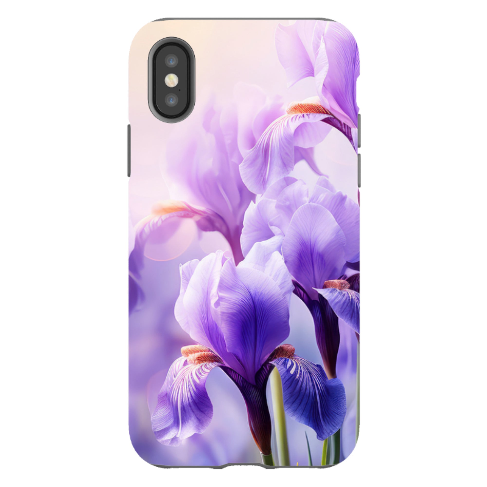 iPhone Tough Case -Mauve Floral