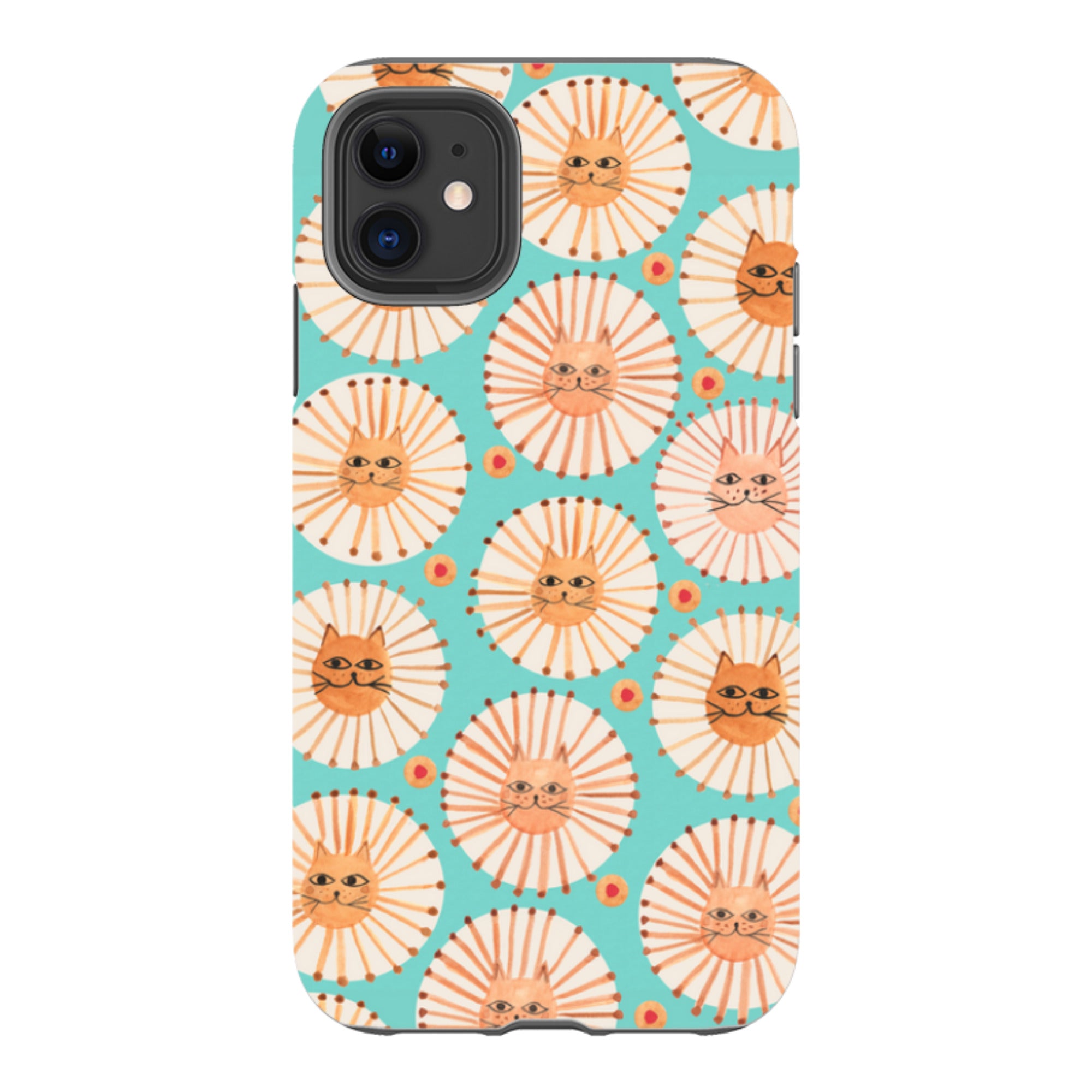 iPhone Tough Case - Wild Cats By Gabriela Larios