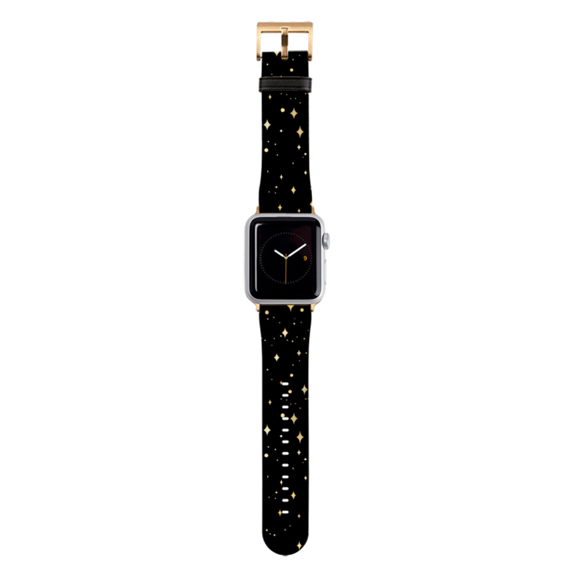 Black Cosmos Apple Watch Strap