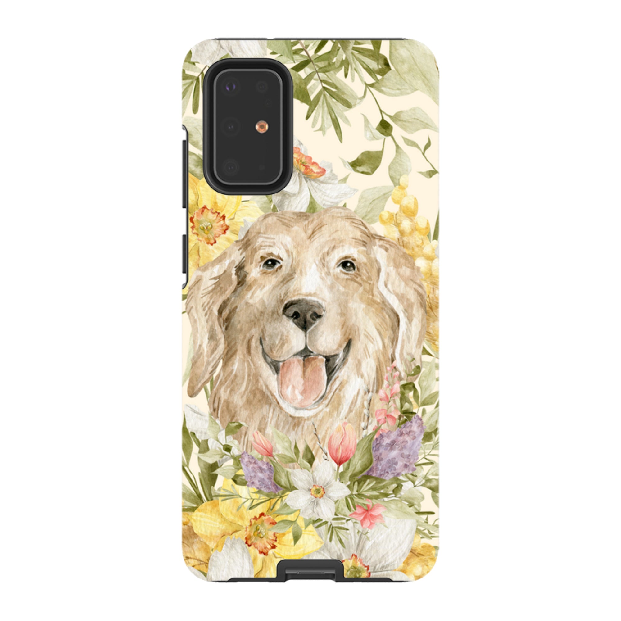 Samsung Tough Case - Floral Dog