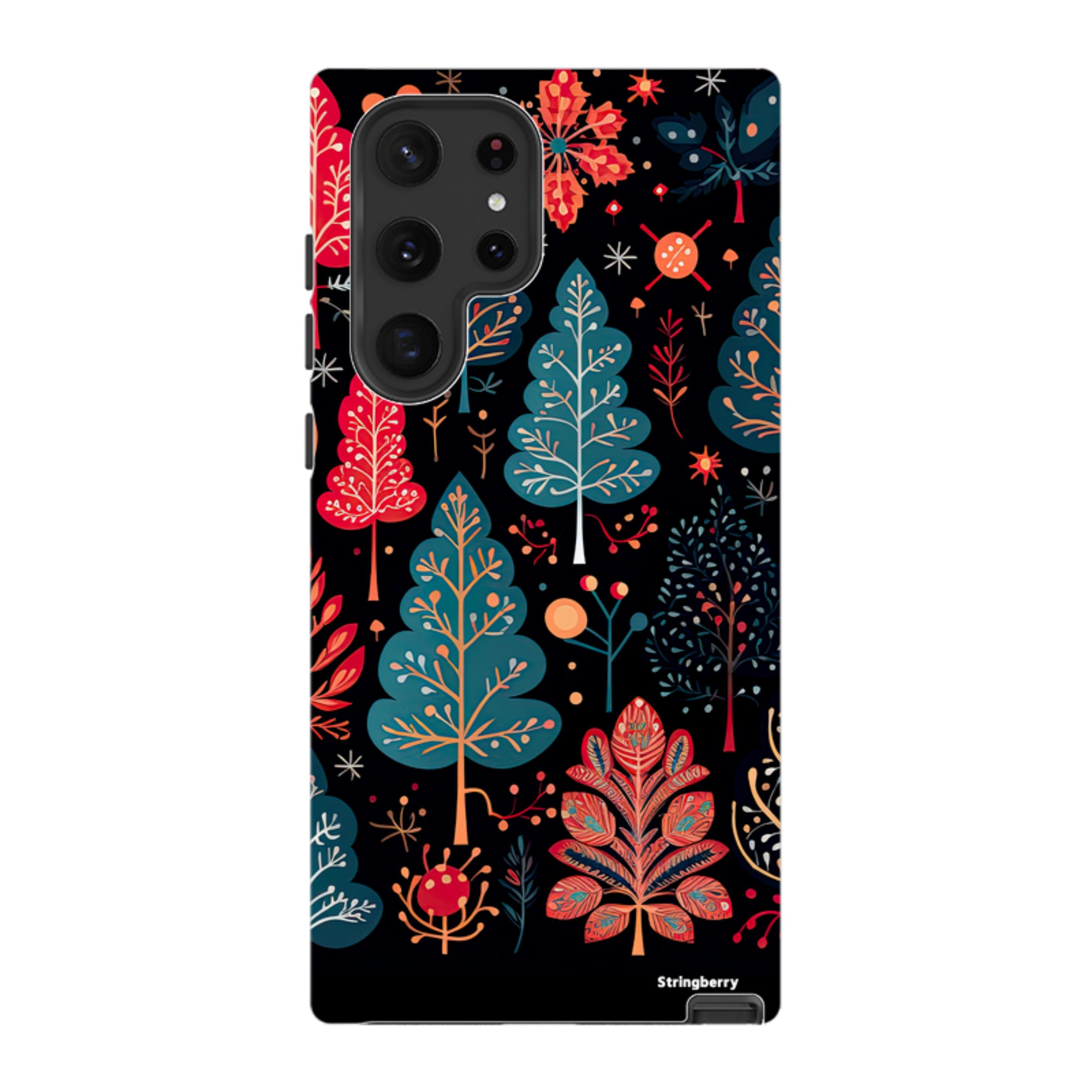 Samsung Tough Case -Dark Winter Forest