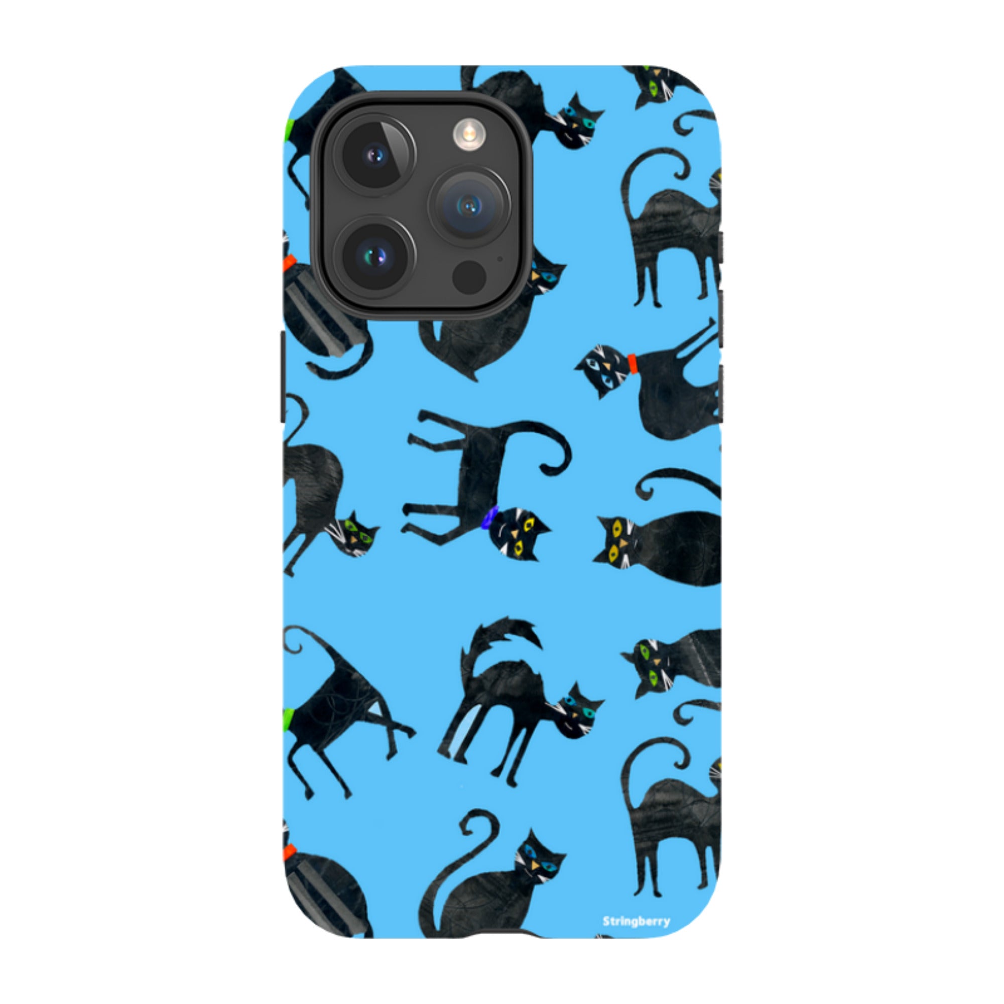 iPhone MagSafe Tough Case - Tossed Cats By Tracey English