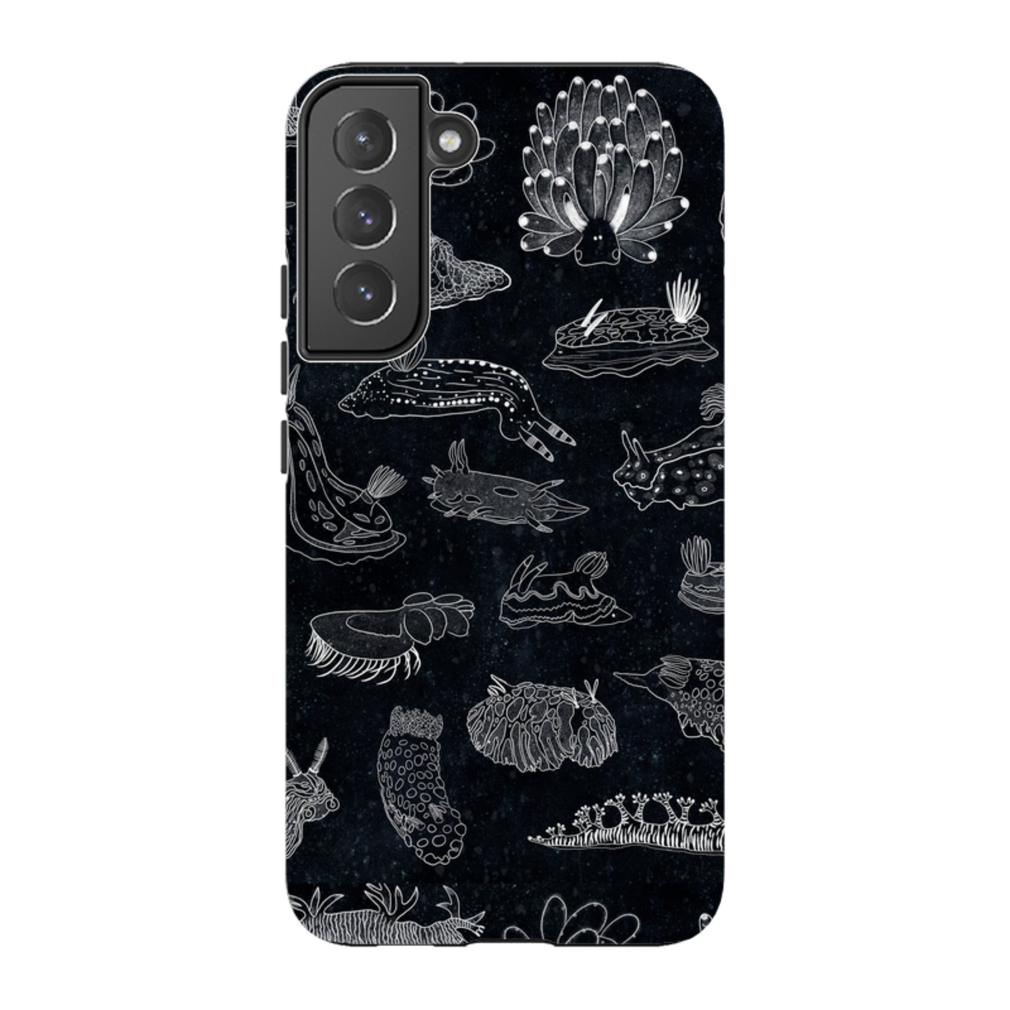 Samsung Tough Case - Nudibranch Line Drawing By Katherine Quinn