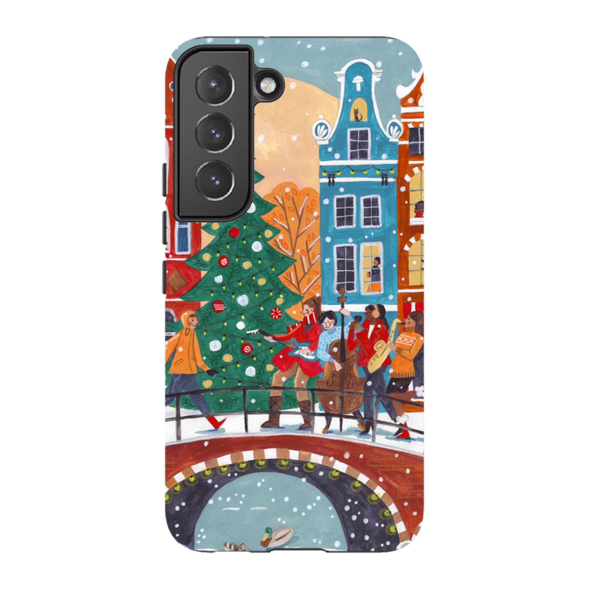 Samsung Tough Case - Christmas Music Amsterdam By Caroline Bonne Muller