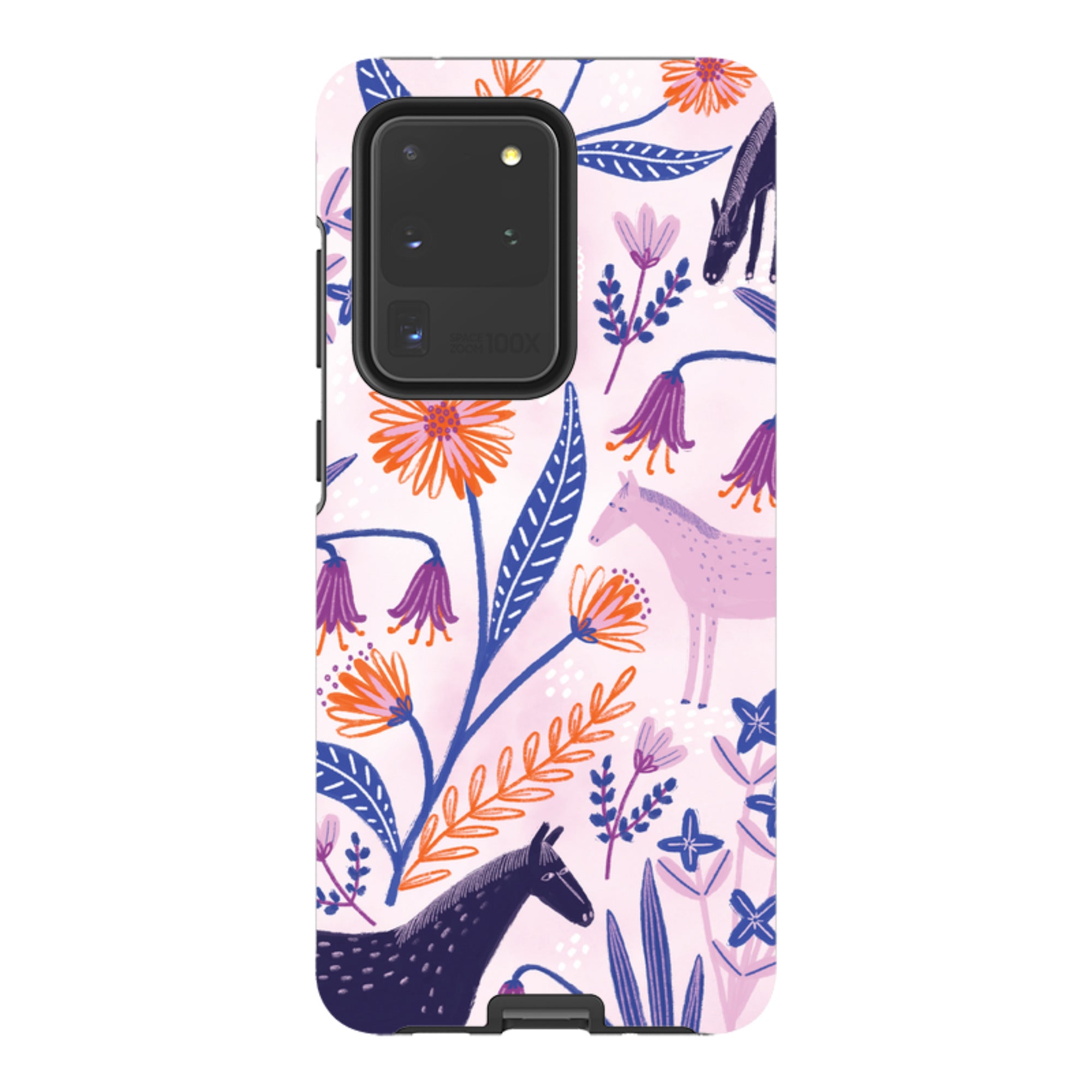 Samsung Tough Case - Wild Ponies Pink By Lee Foster Wilson