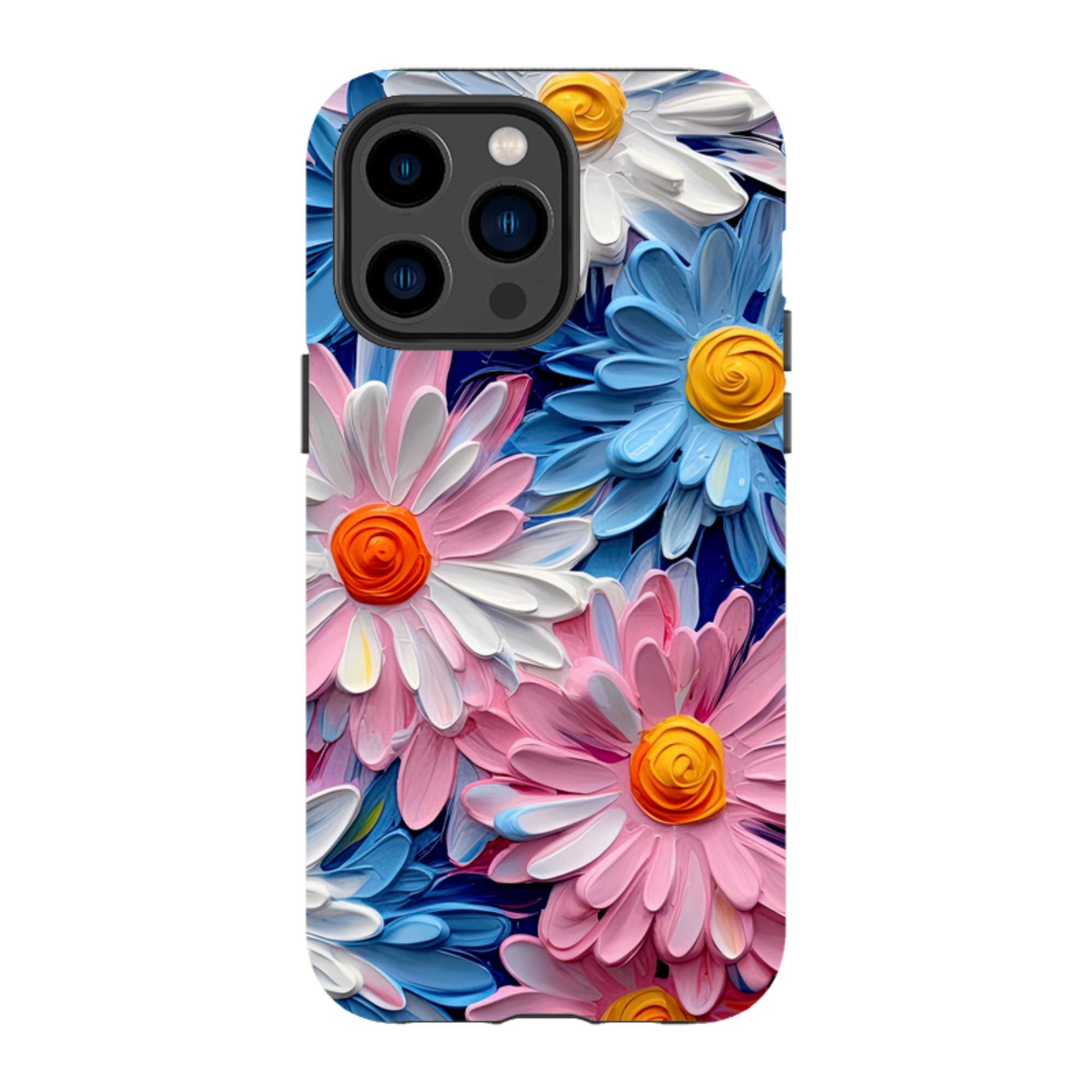iPhone MagSafe Tough Case - Pink Daisies