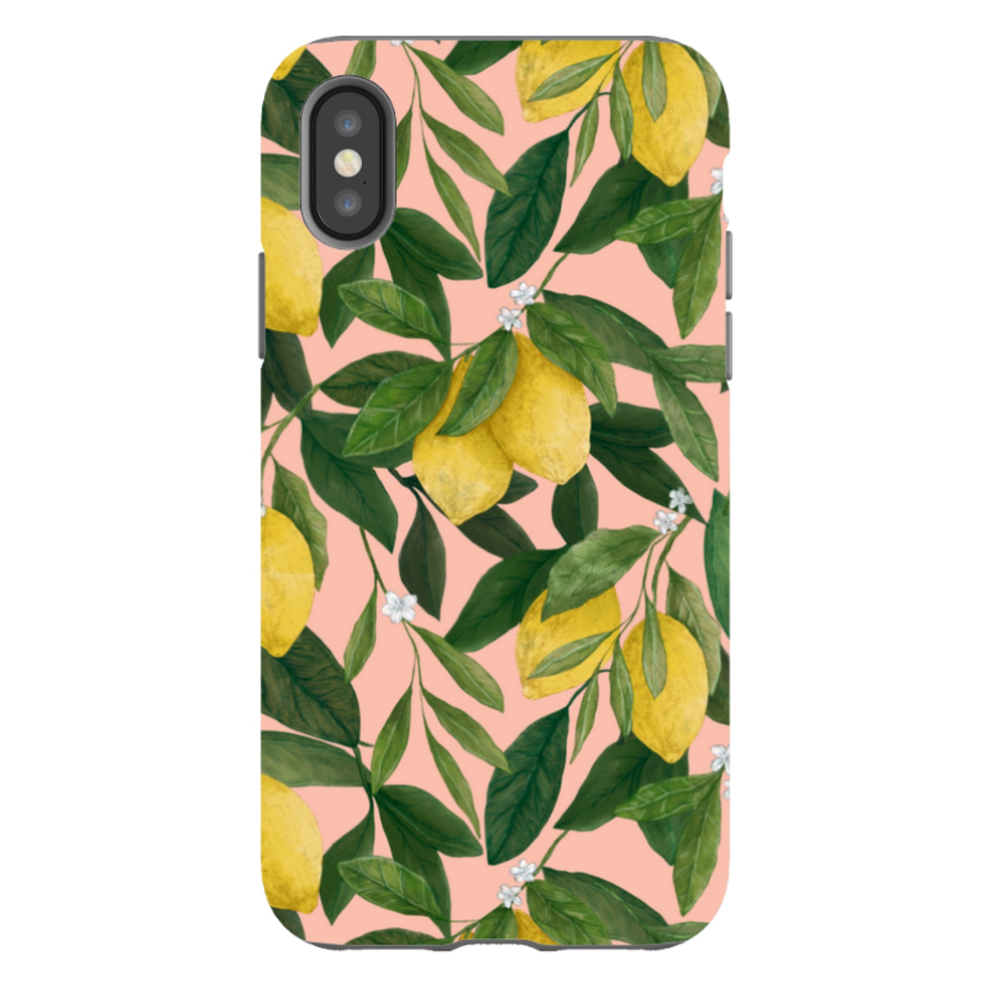 iPhone Tough Case - Lemons By Jade Mosinski