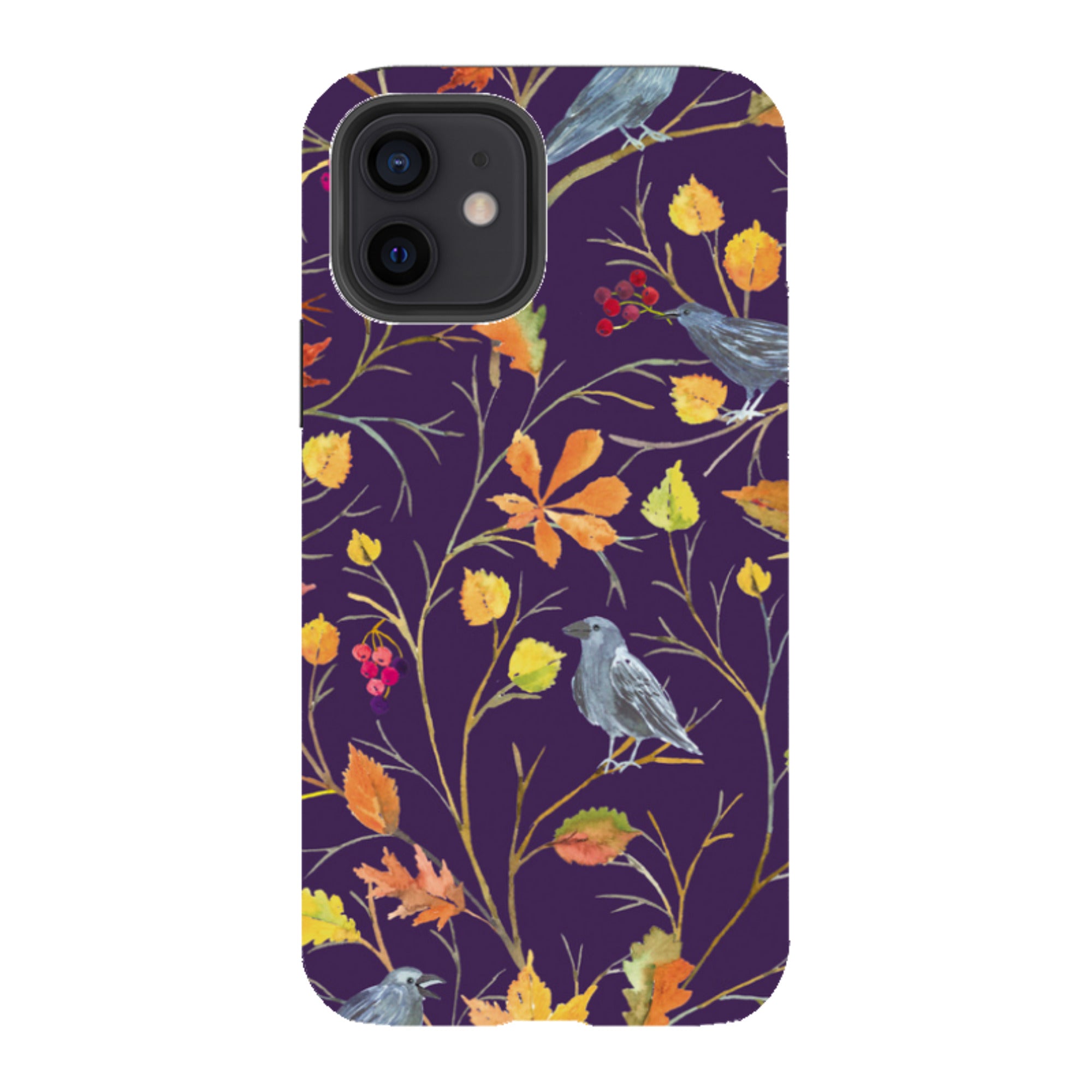 iPhone Tough Case - Autumn Pattern By Elisabeth Haager