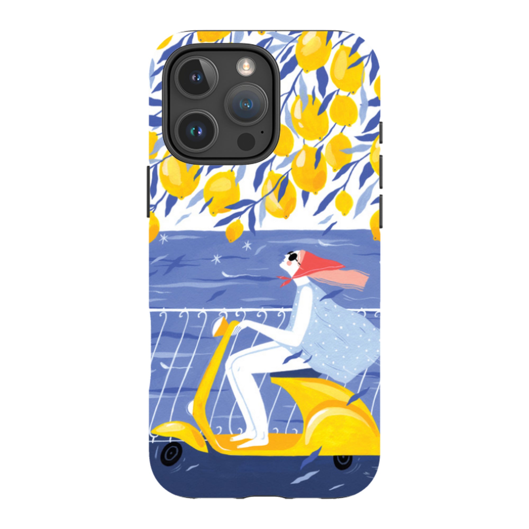 iPhone Tough Case - Amalfi Ride By Madalina Andronic