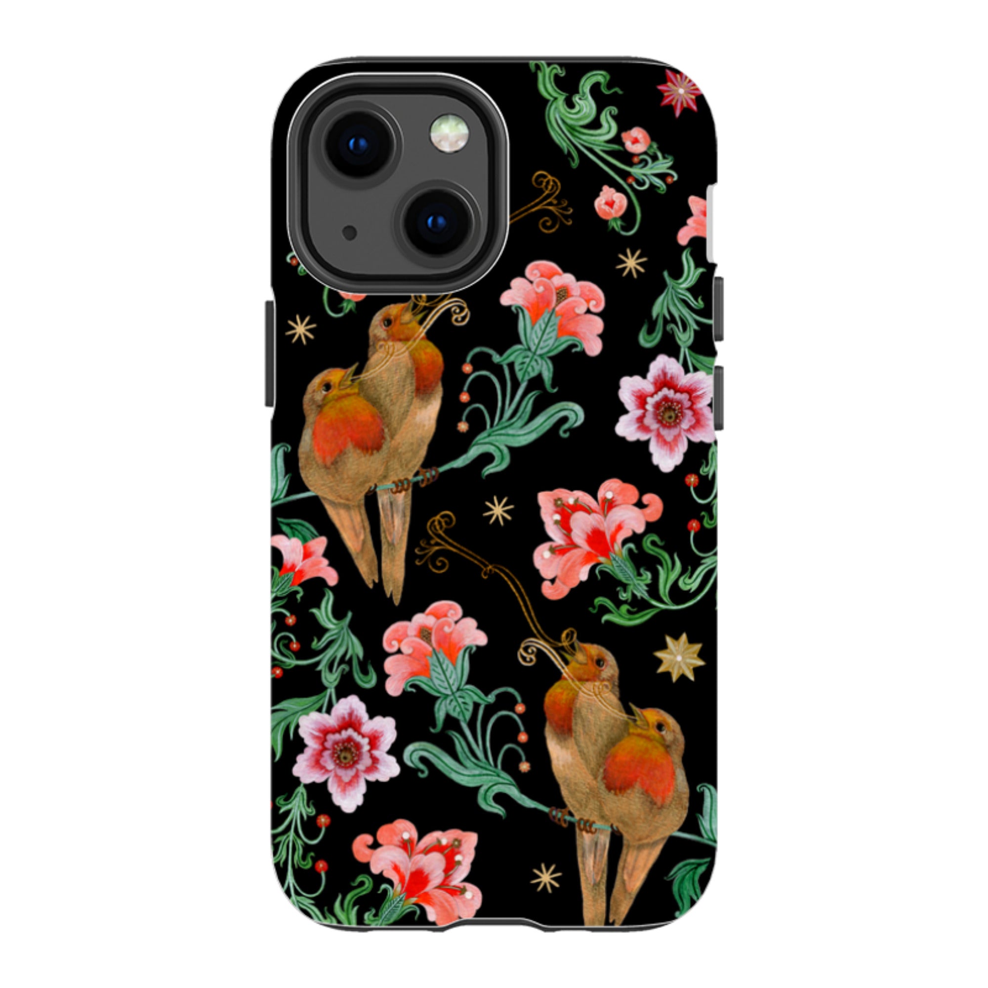iPhone Tough  Case - Four Calling Birds By Maria Matos