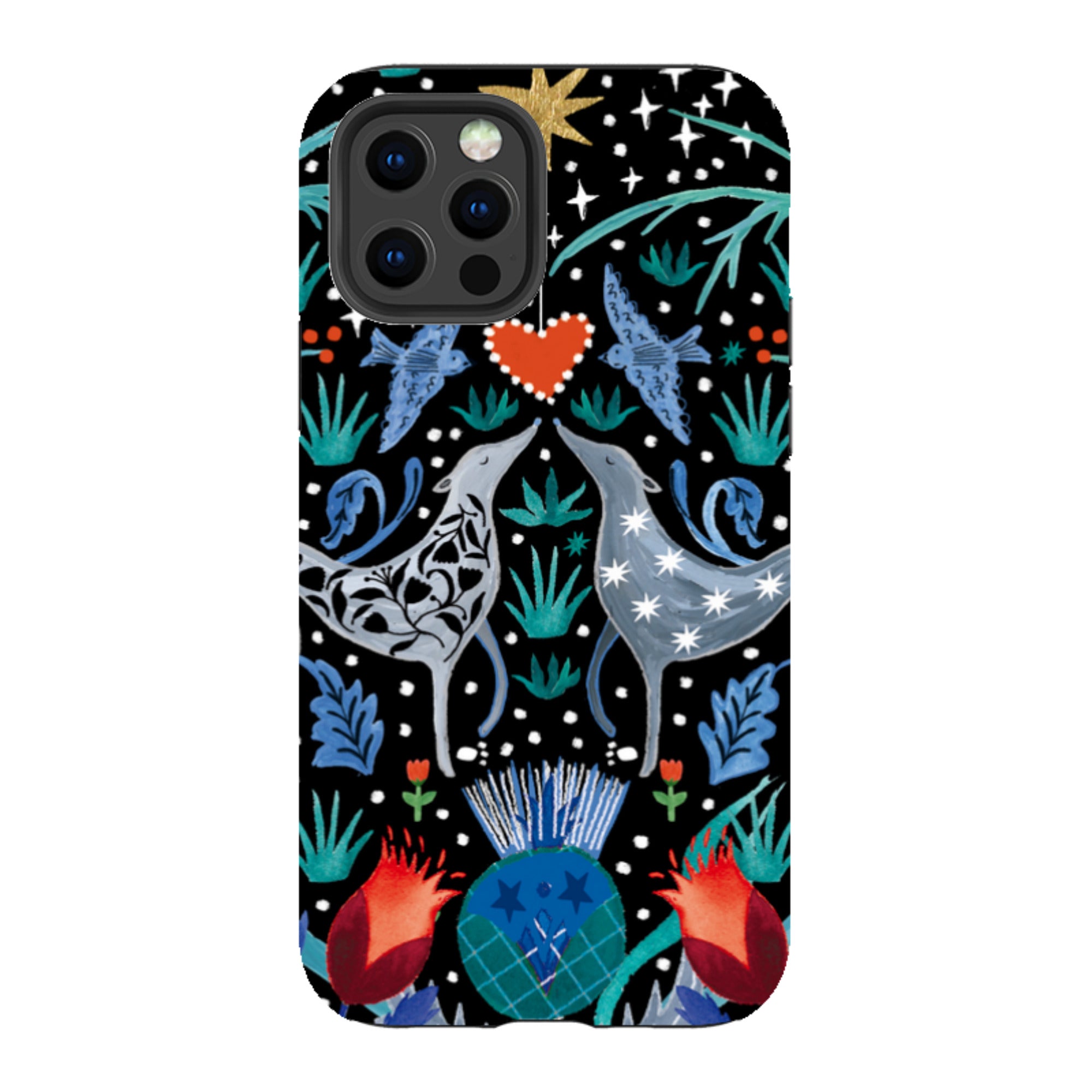 iPhone Tough Case - Winter Walk By Emma Frances Grant