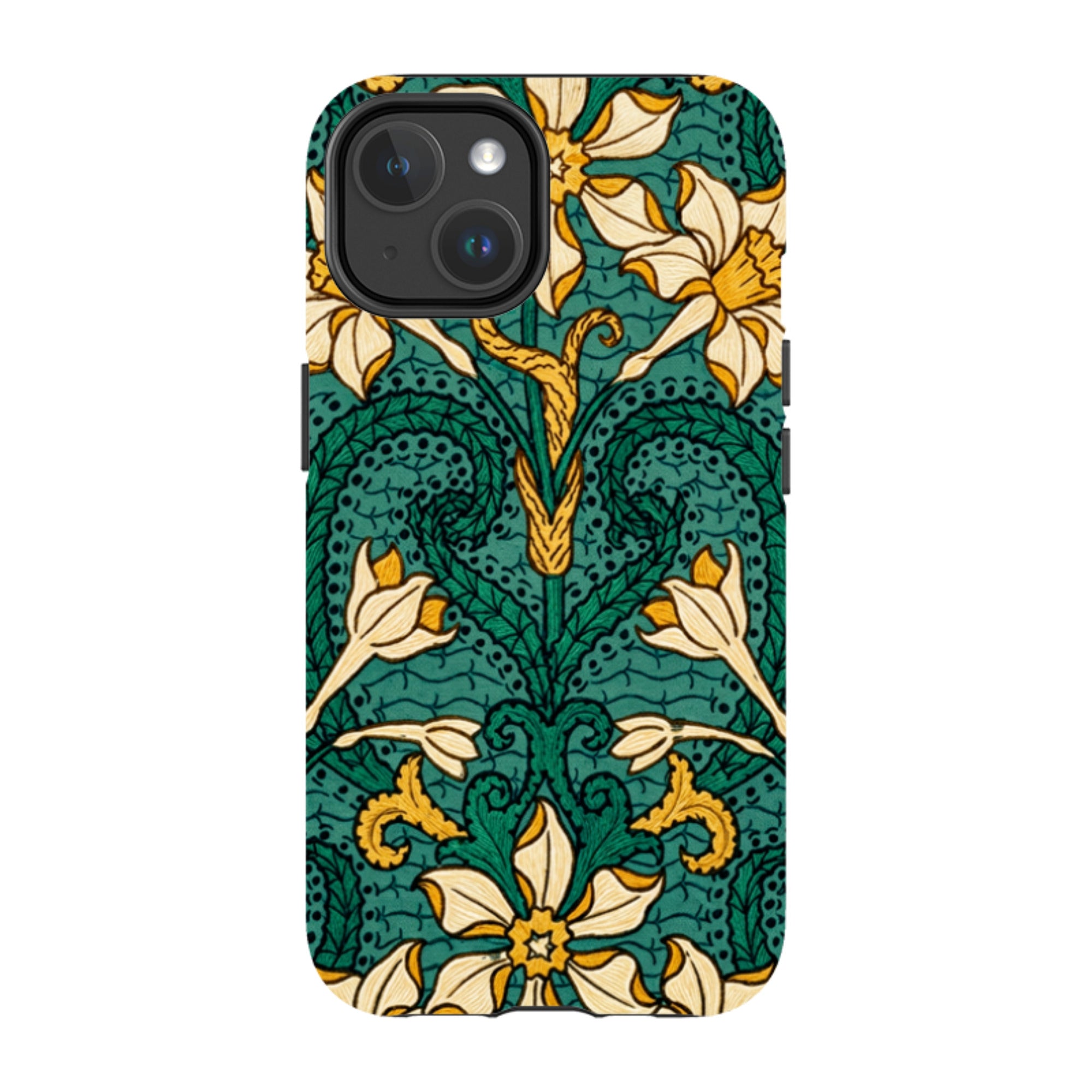 iPhone MagSafe Tough Case - Nouveau Daffodil Floral