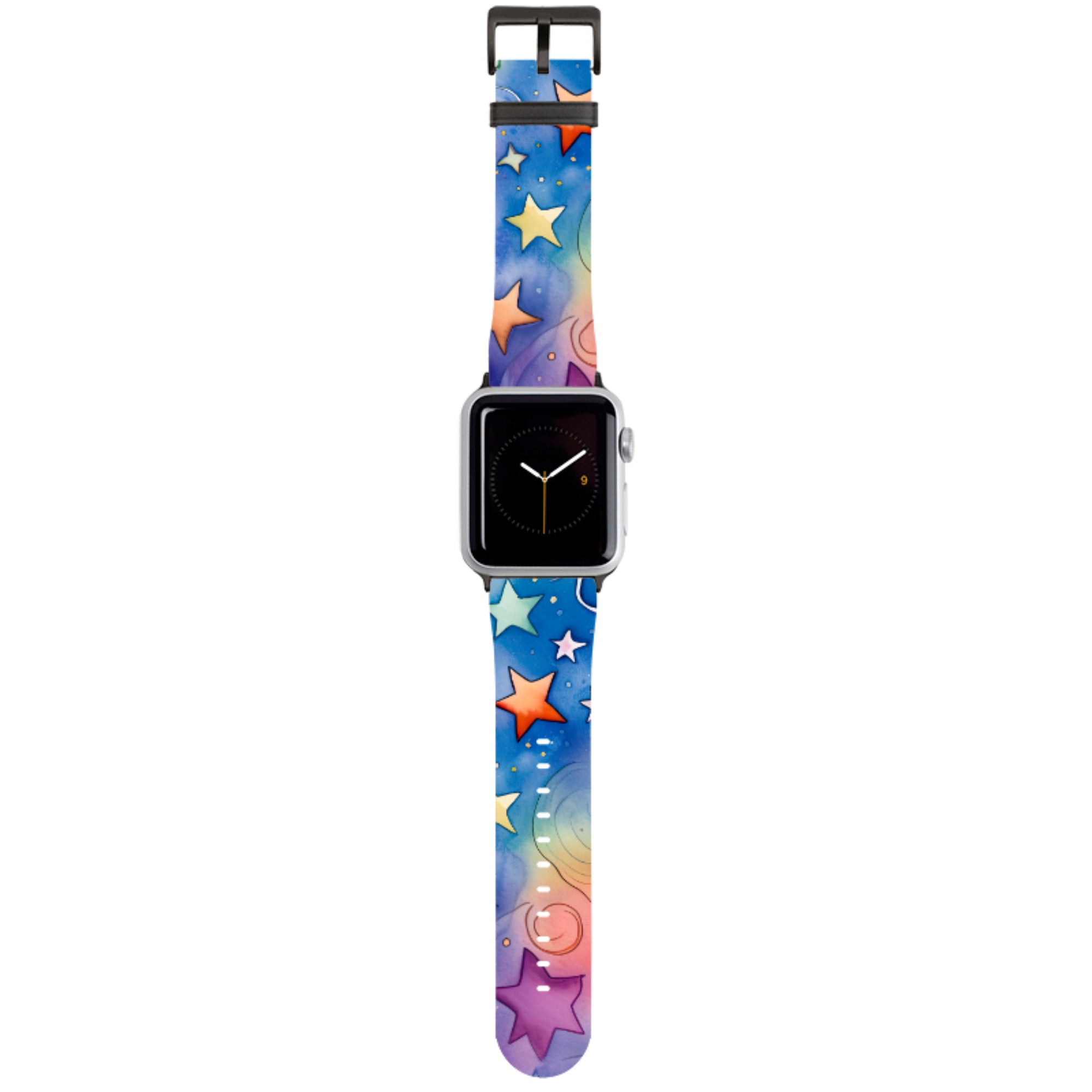 Rainbow Stars III Apple Watch Strap