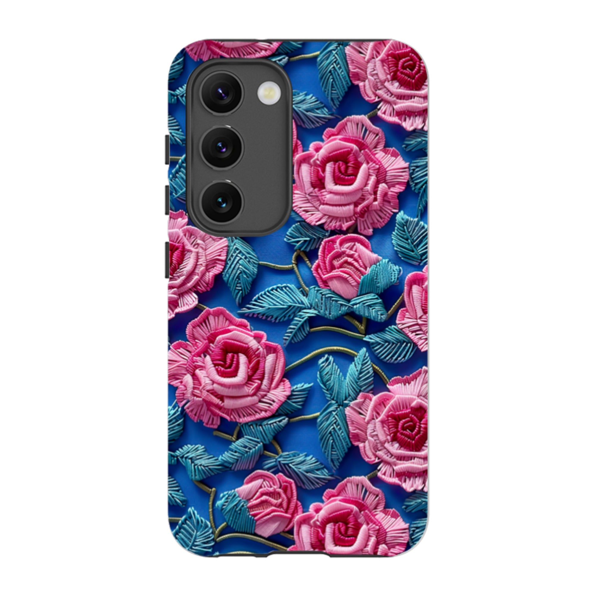 Samsung Tough Case - Blue Summer Roses