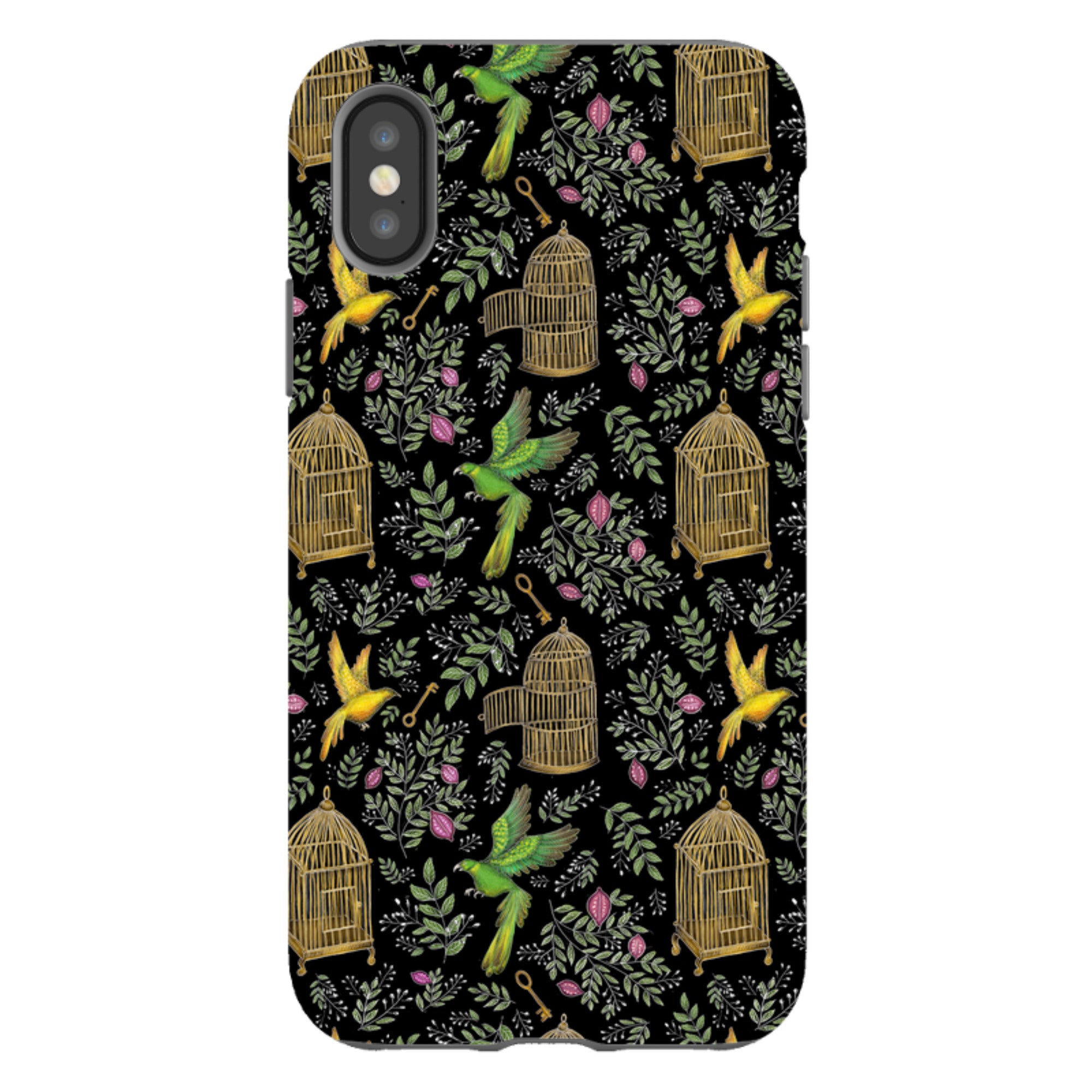 iPhone Tough Case - Birdcage By Catherine Rowe