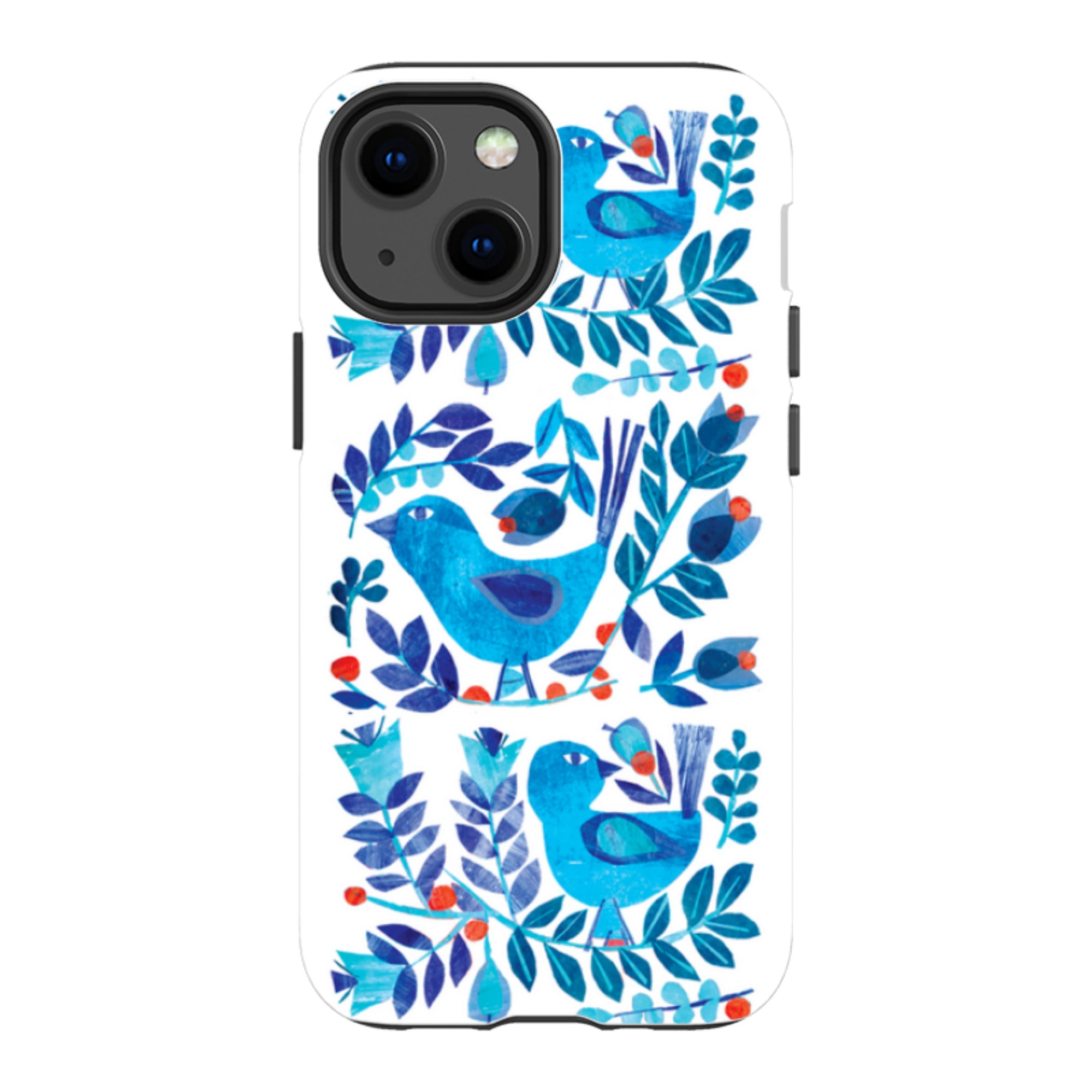 iPhone Tough Case - Scandi Birds By Tracey English