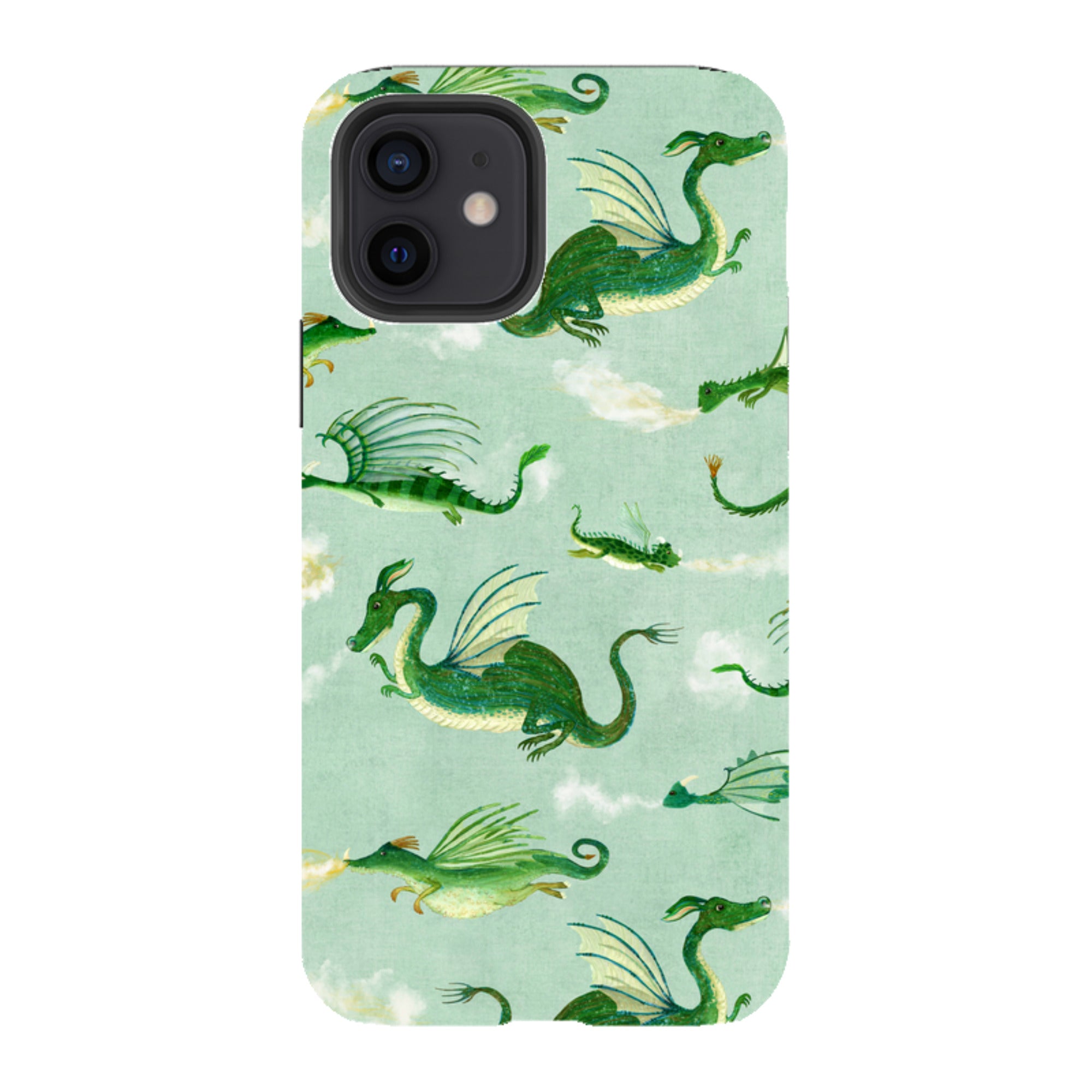 iPhone Tough Case - Dragons By Katherine Quinn