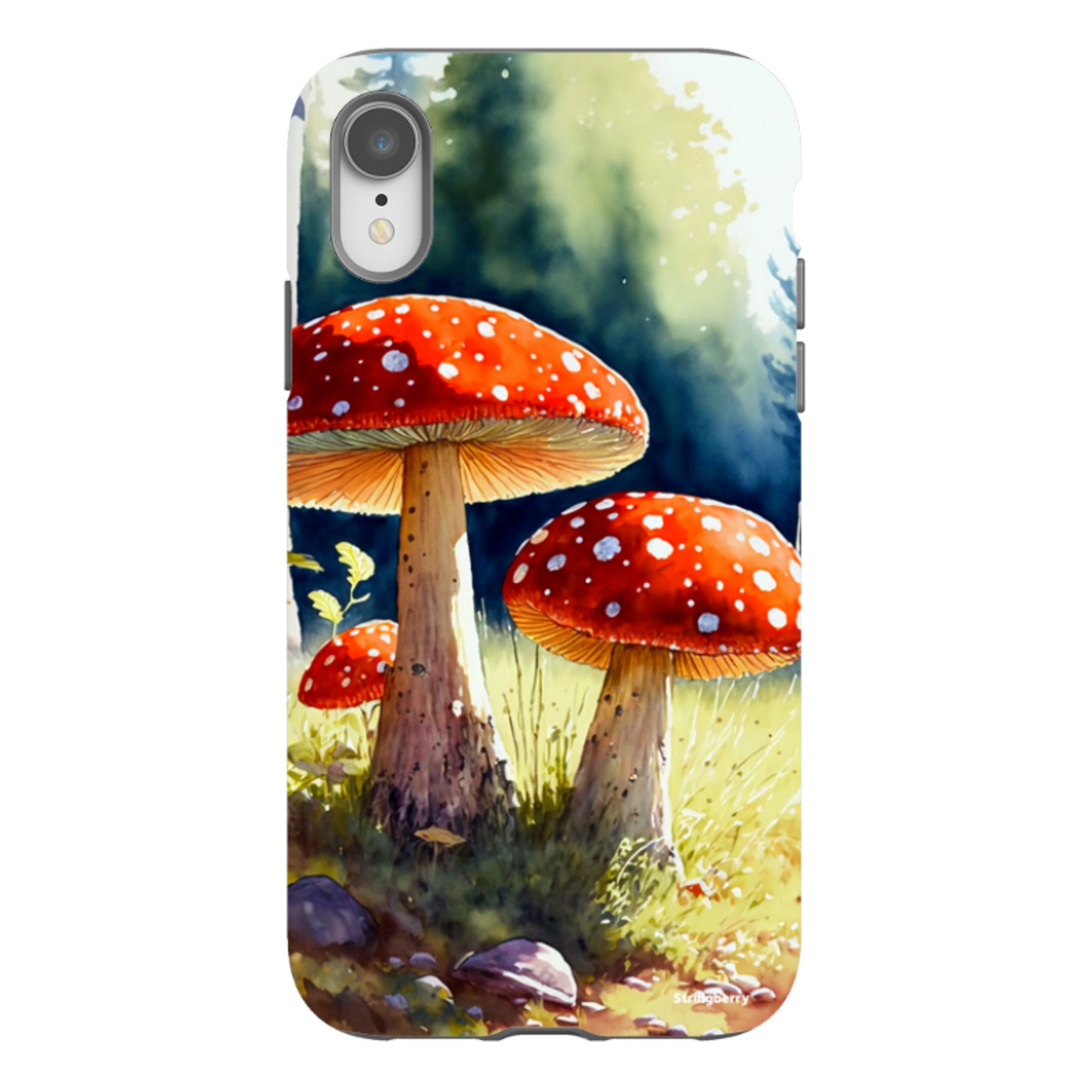 iPhone Tough Case - Mushroom Colour III