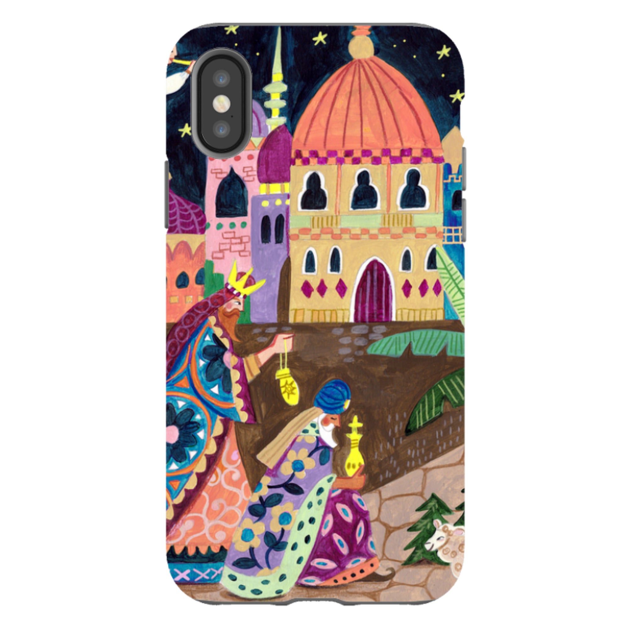 iPhone Tough Case - Wisemen II By Caroline Bonne Muller