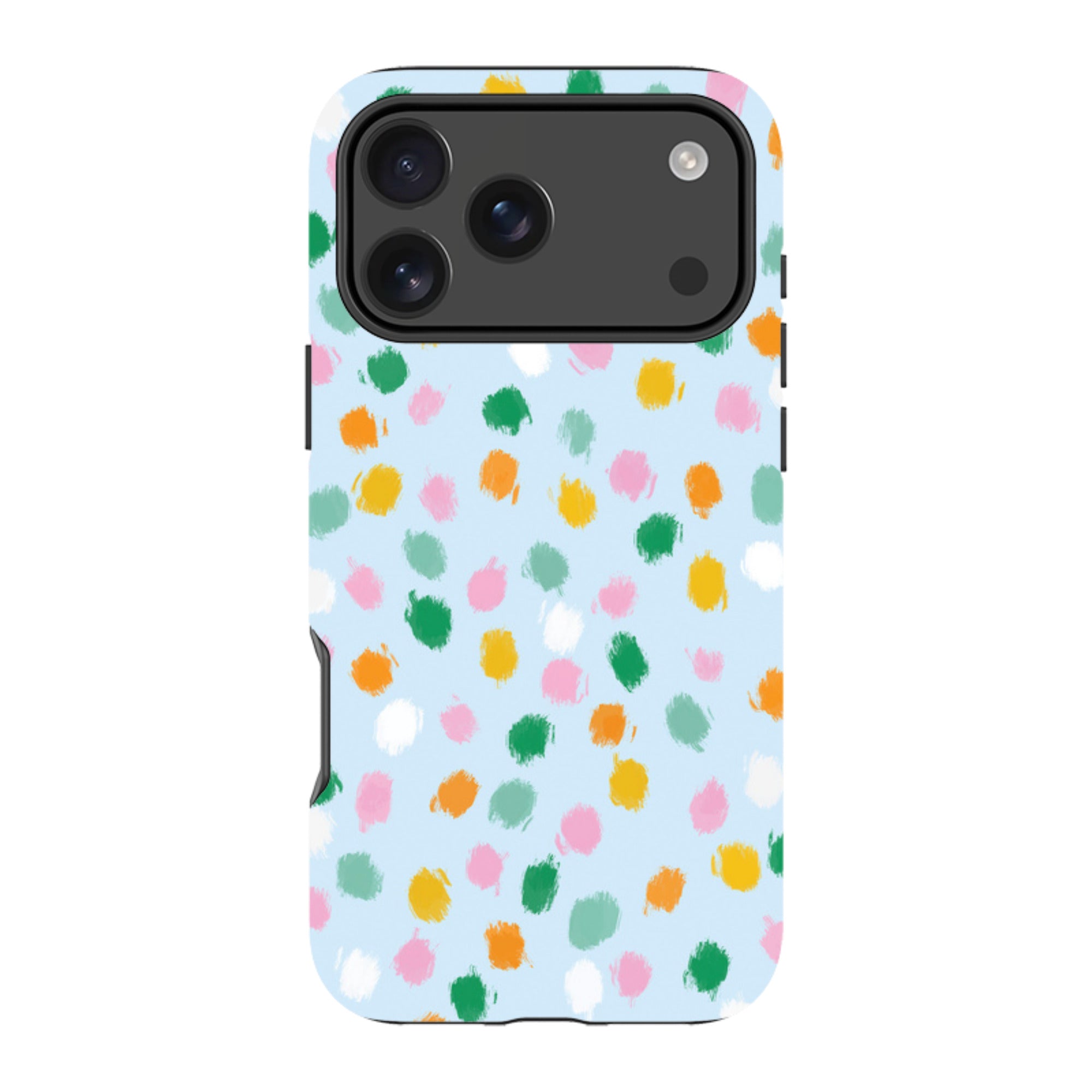 iPhone Tough Case - Spotty Co-Ordinate By Lee Foster Wilson