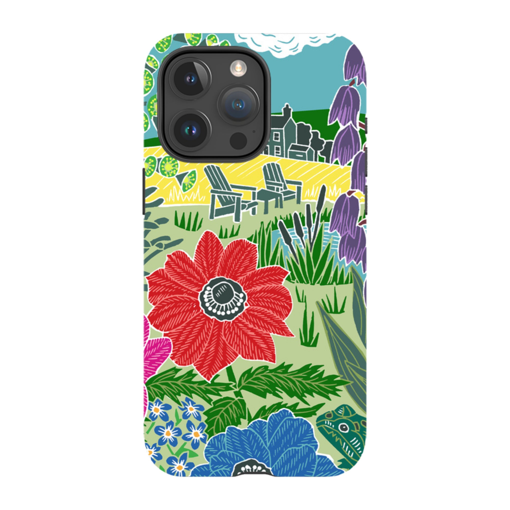 iPhone Tough Case - Camassias By kate Heiss