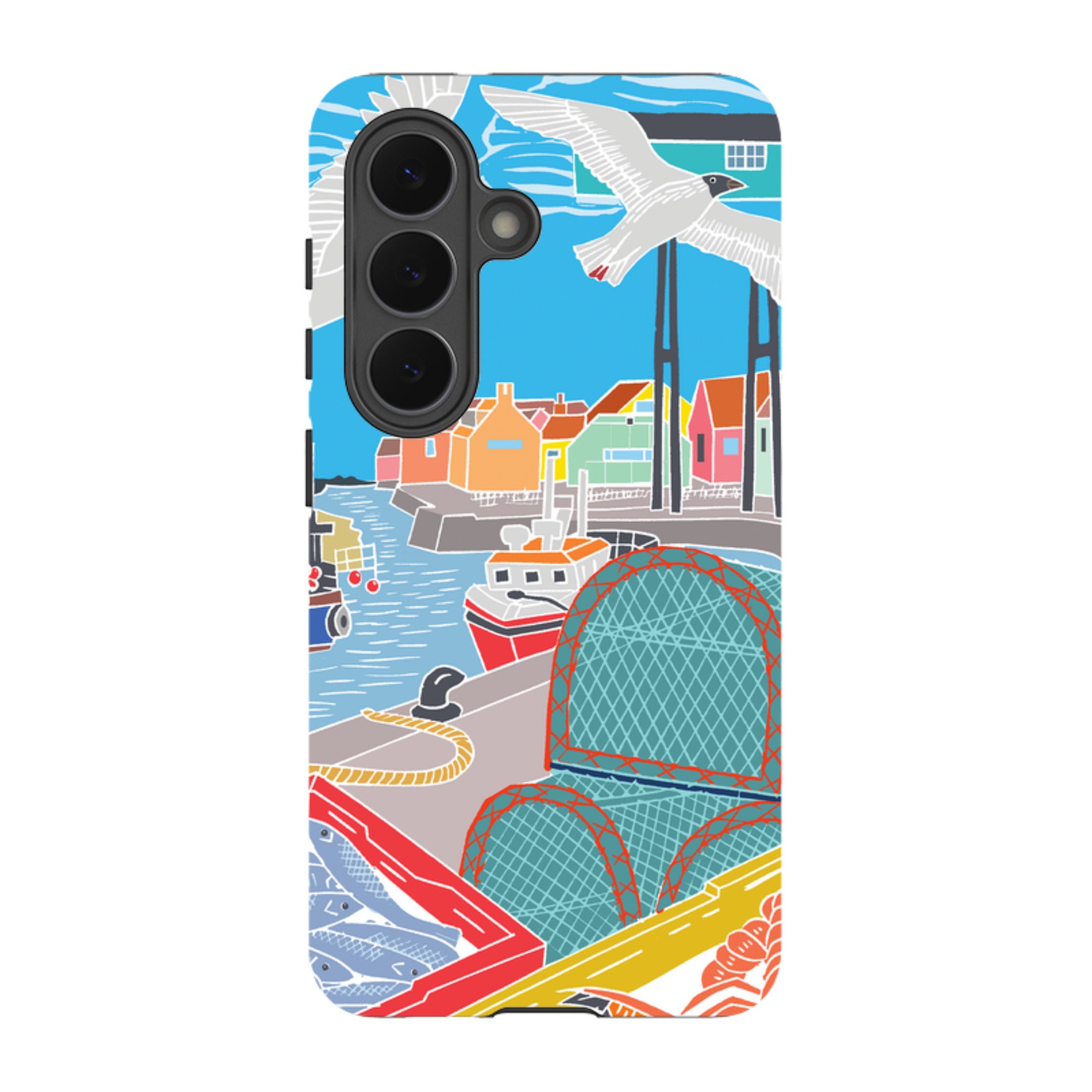 Samsung Tough Case - Bright Houses By Kate Heiss