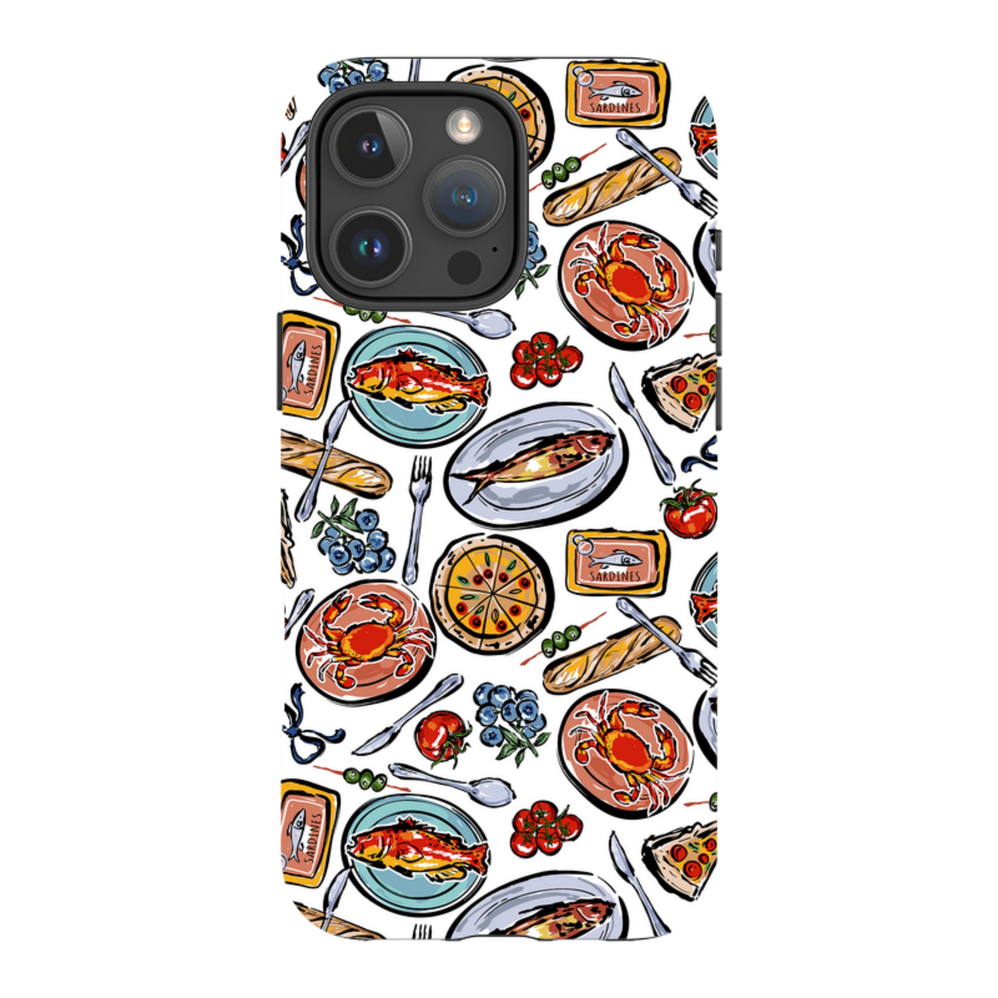 iPhone MagSafe Tough Case - Sunshine and Sardines