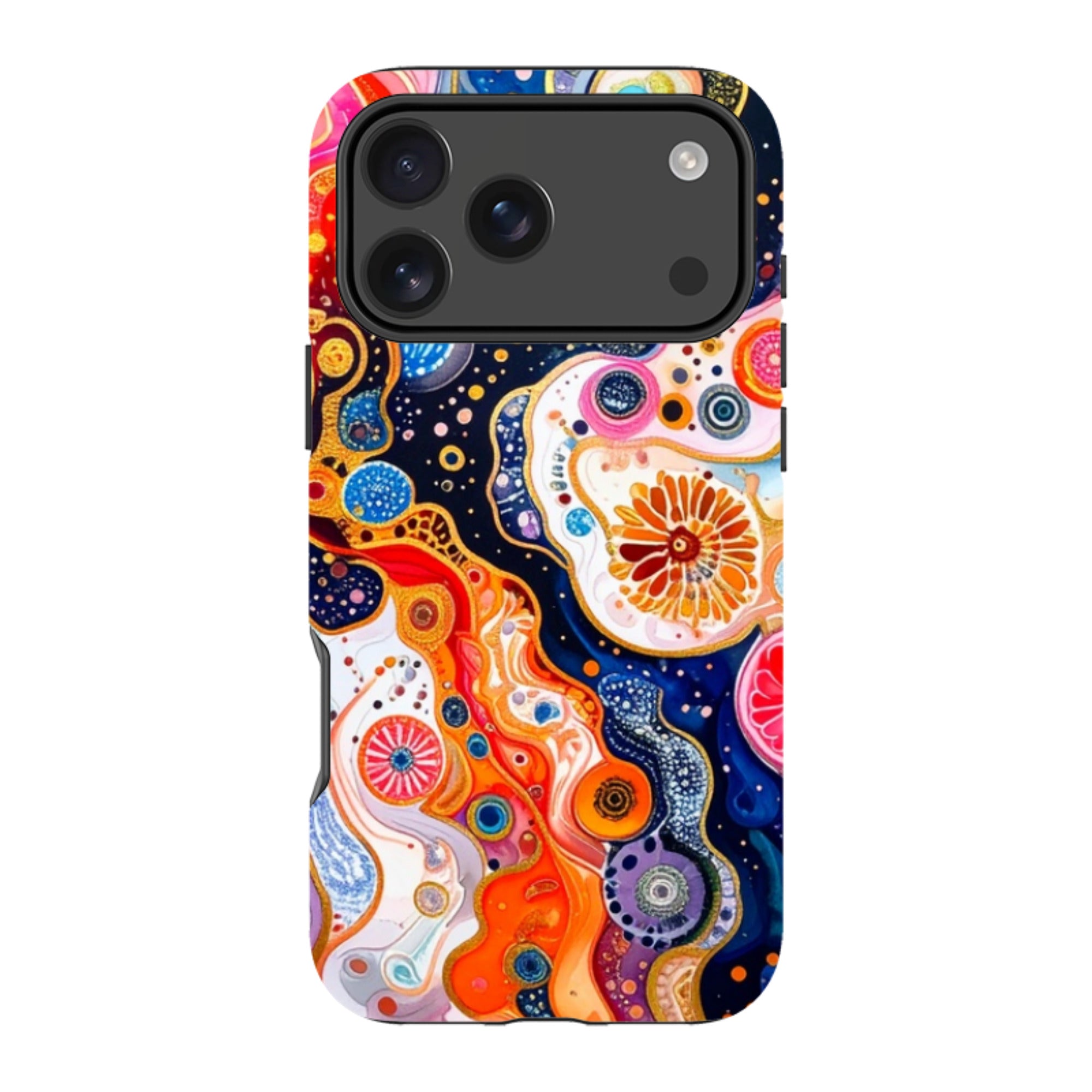 iPhone Tough Case - Cloud Marble