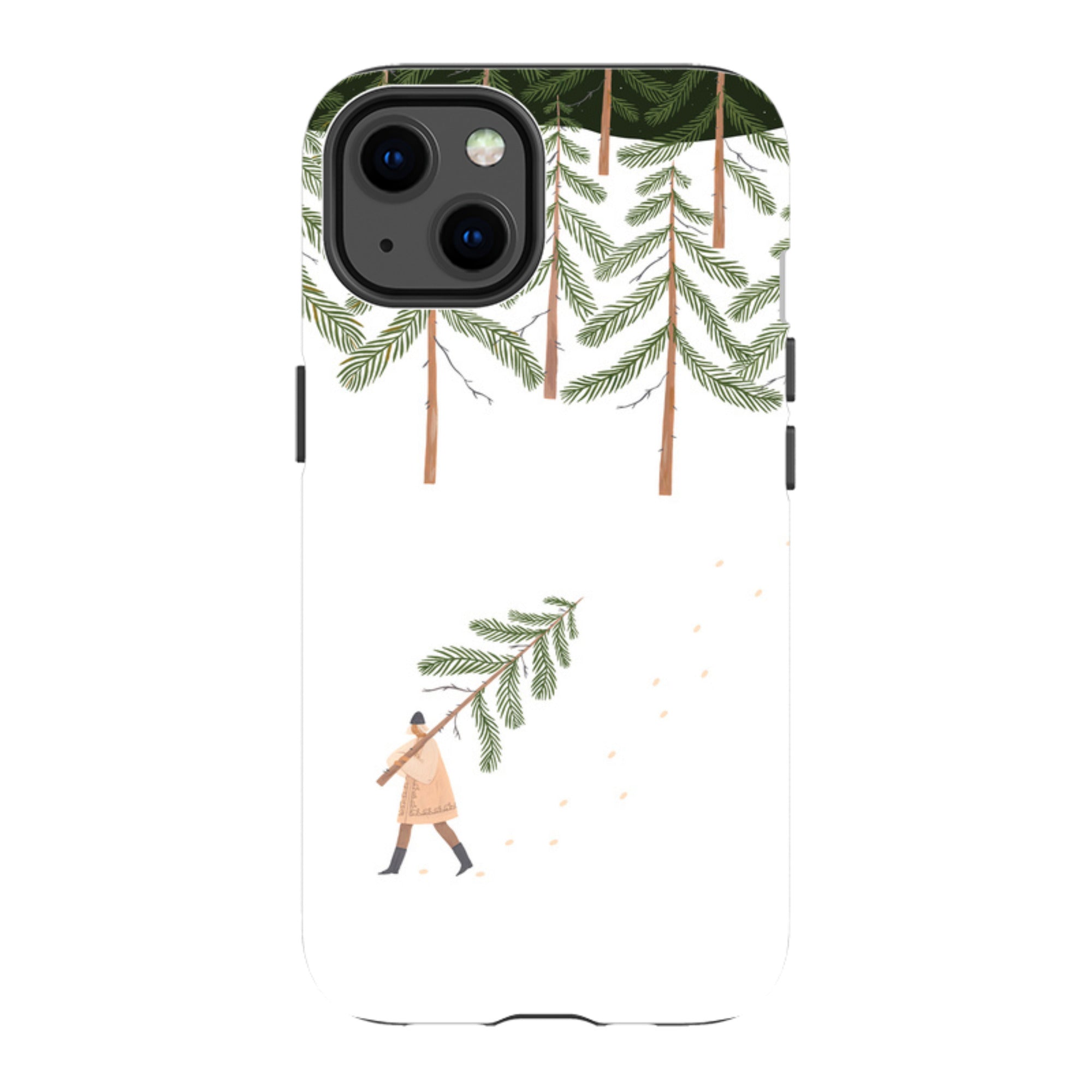 iPhone Tough Case - Coming Home For Christmas By Madalina Andronic
