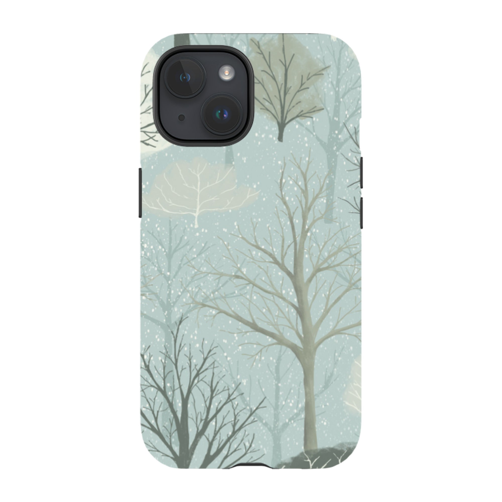 iPhone Tough Case - Winter Trees By Maja Lindberg