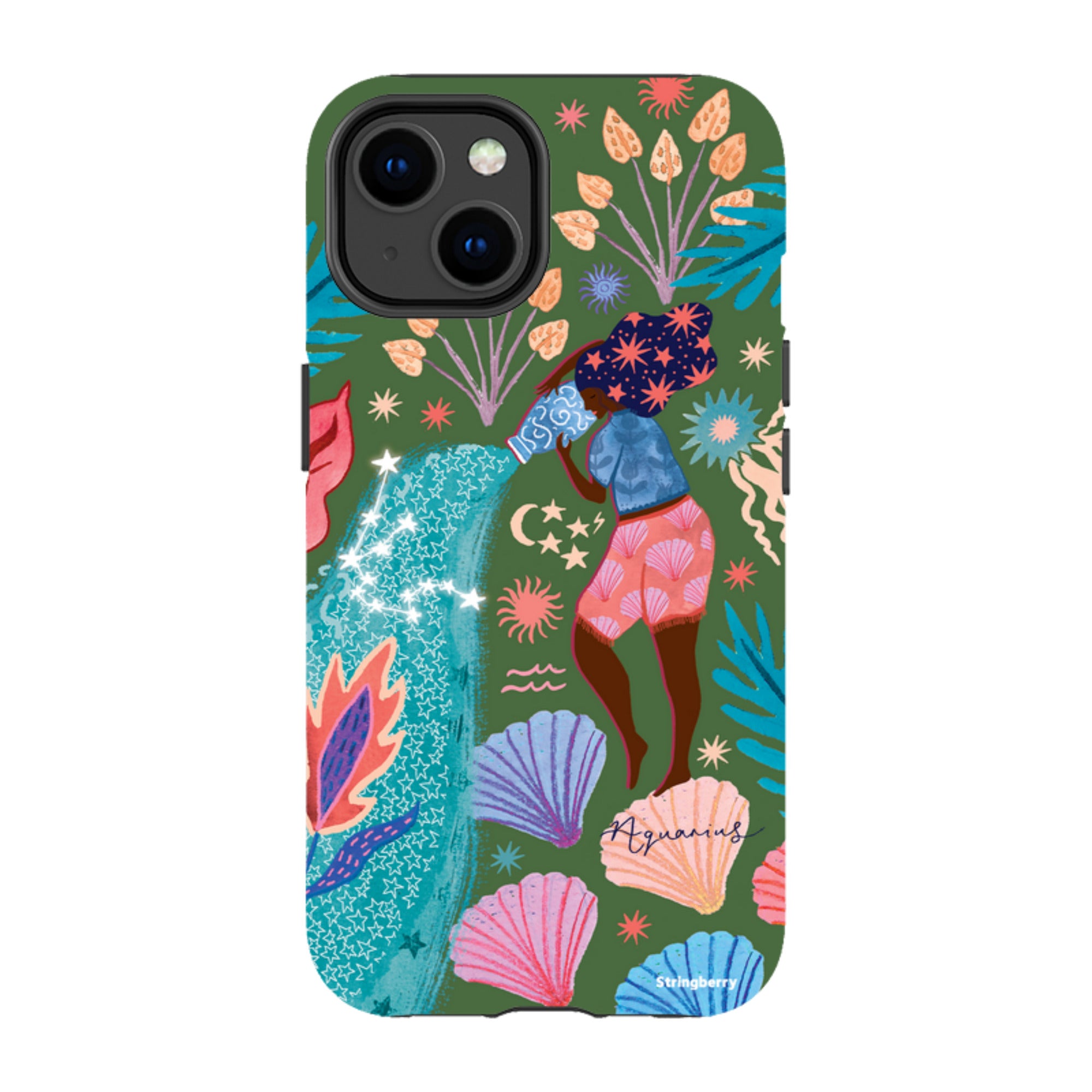 iPhone Tough Case - Aquarius By Emma Frances Grant