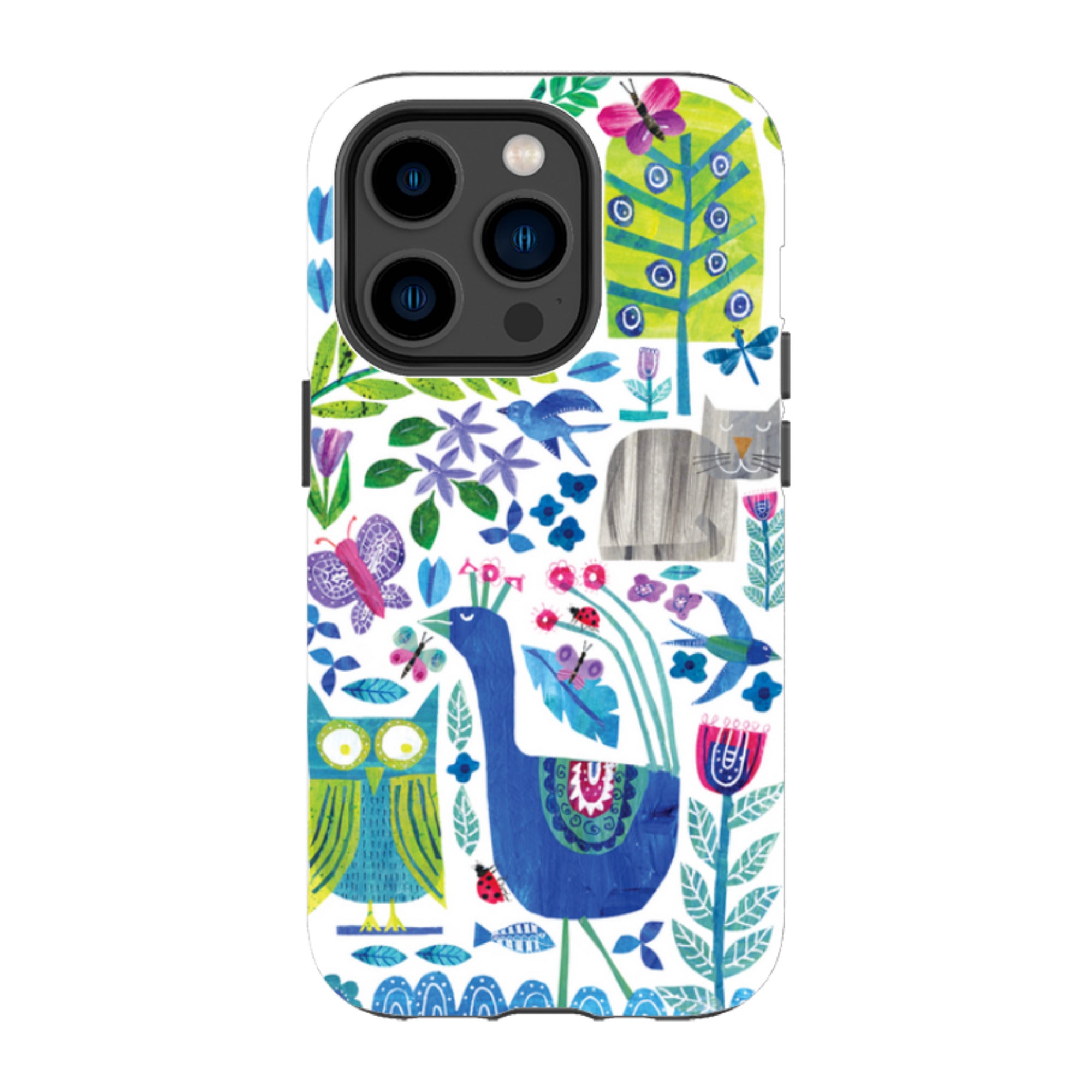 iPhone Tough Case - Back Garden By Tracey English