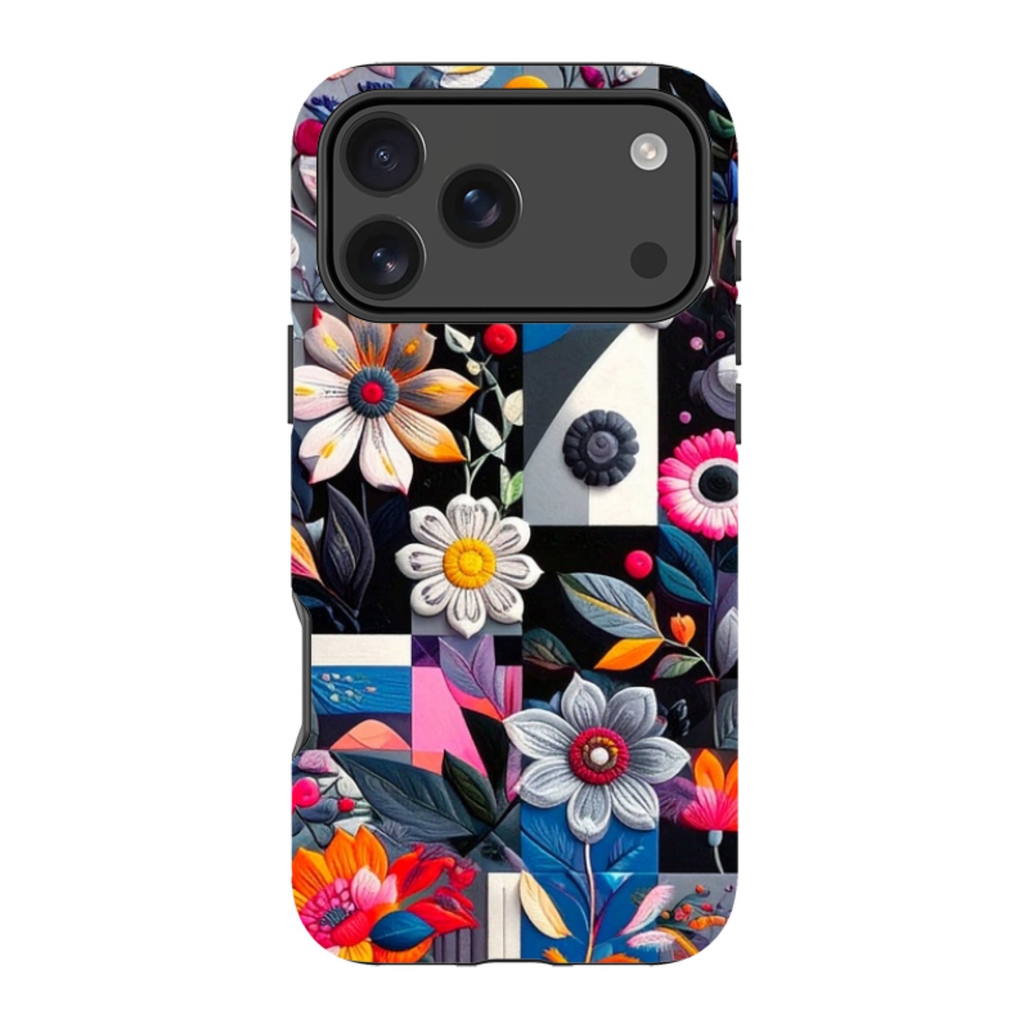 iPhone Tough Case - Summer Petal Garden