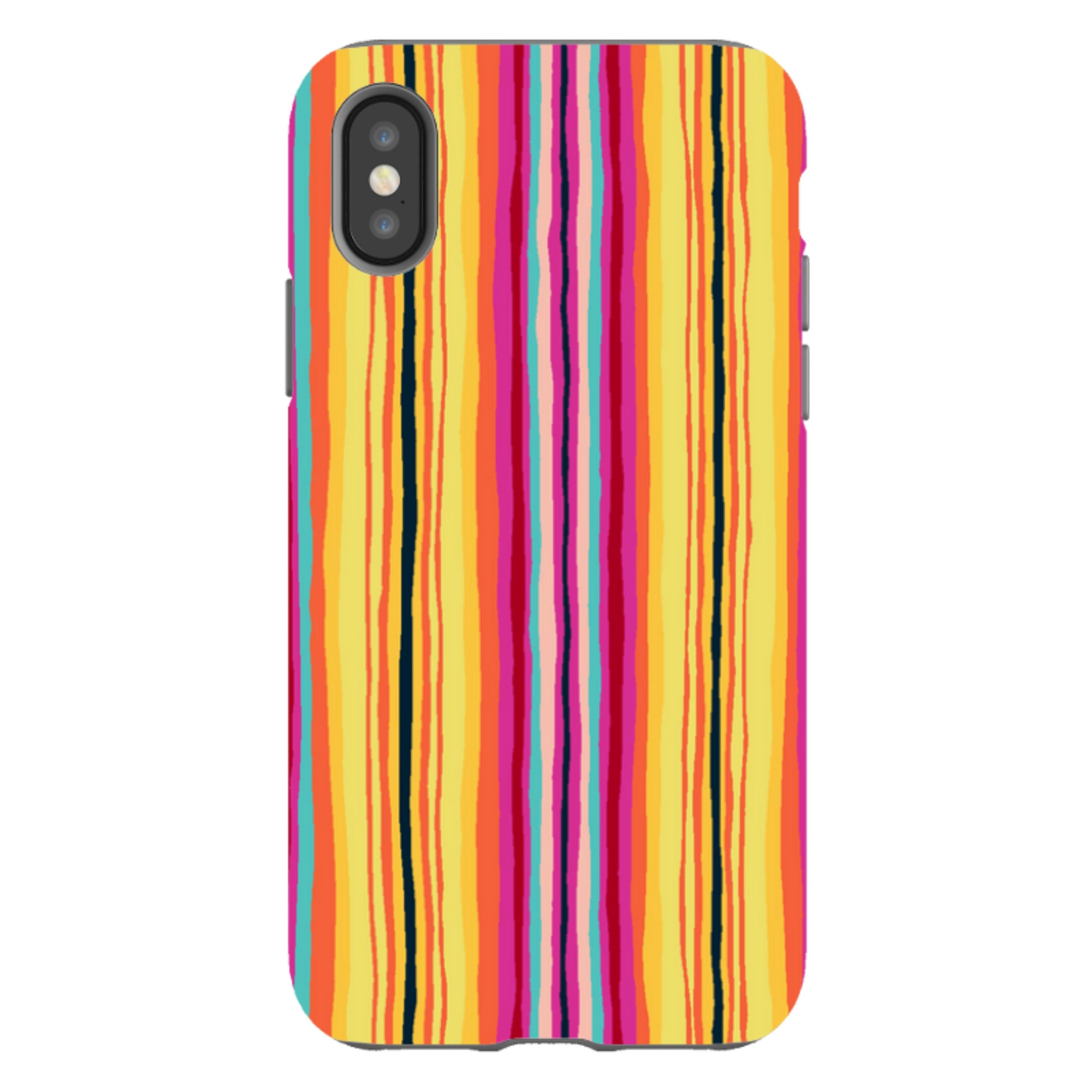 iPhone Tough Case - Atelier Stripe By Sarah Campbell