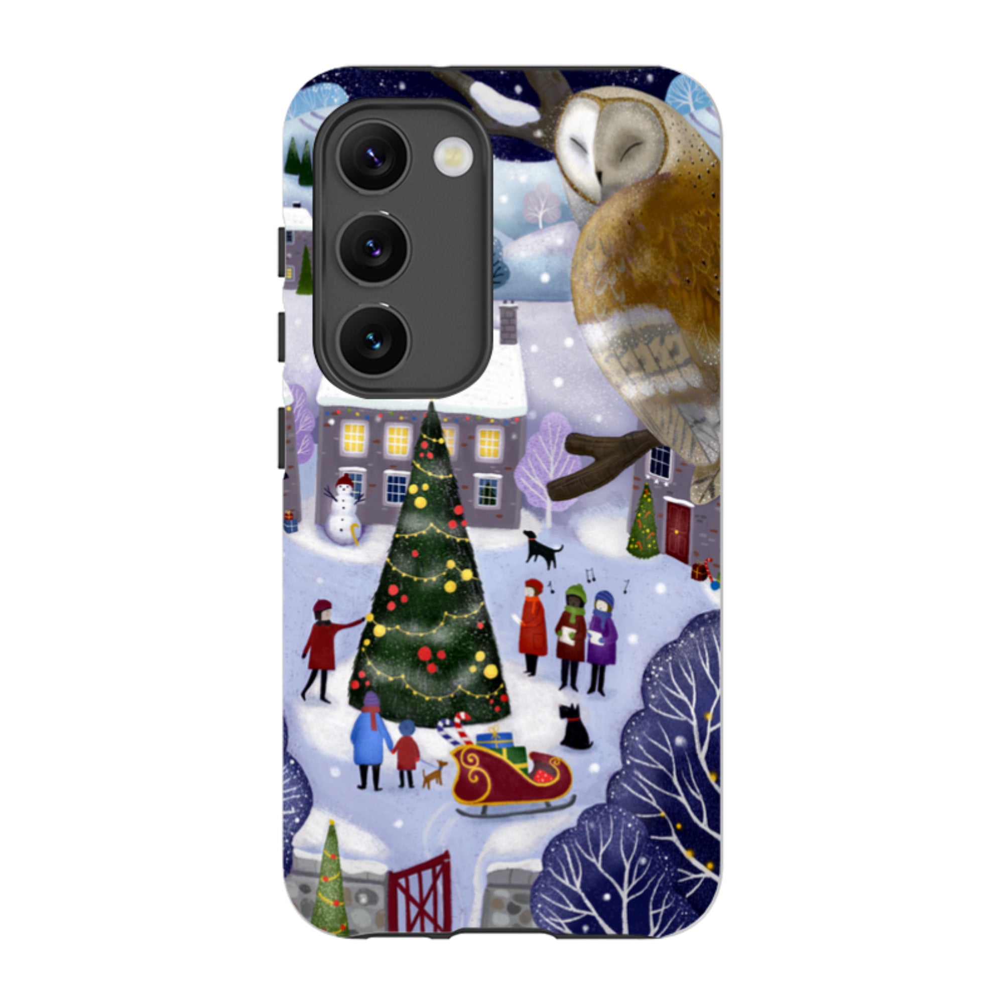 Samsung Tough Case - Advent Owl By Bex Parkin