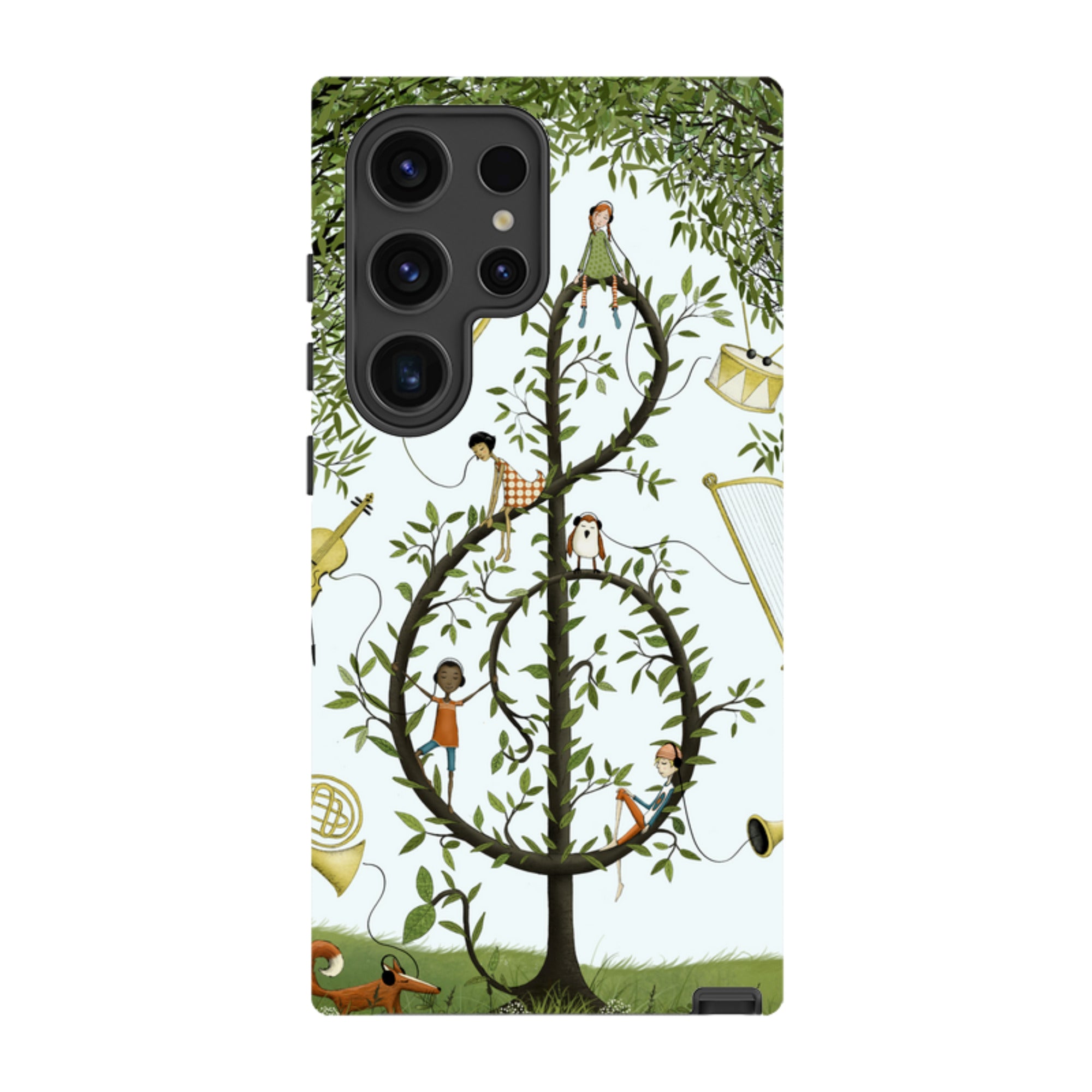 Samsung Tough Case - Music Tree By Maja Lindberg