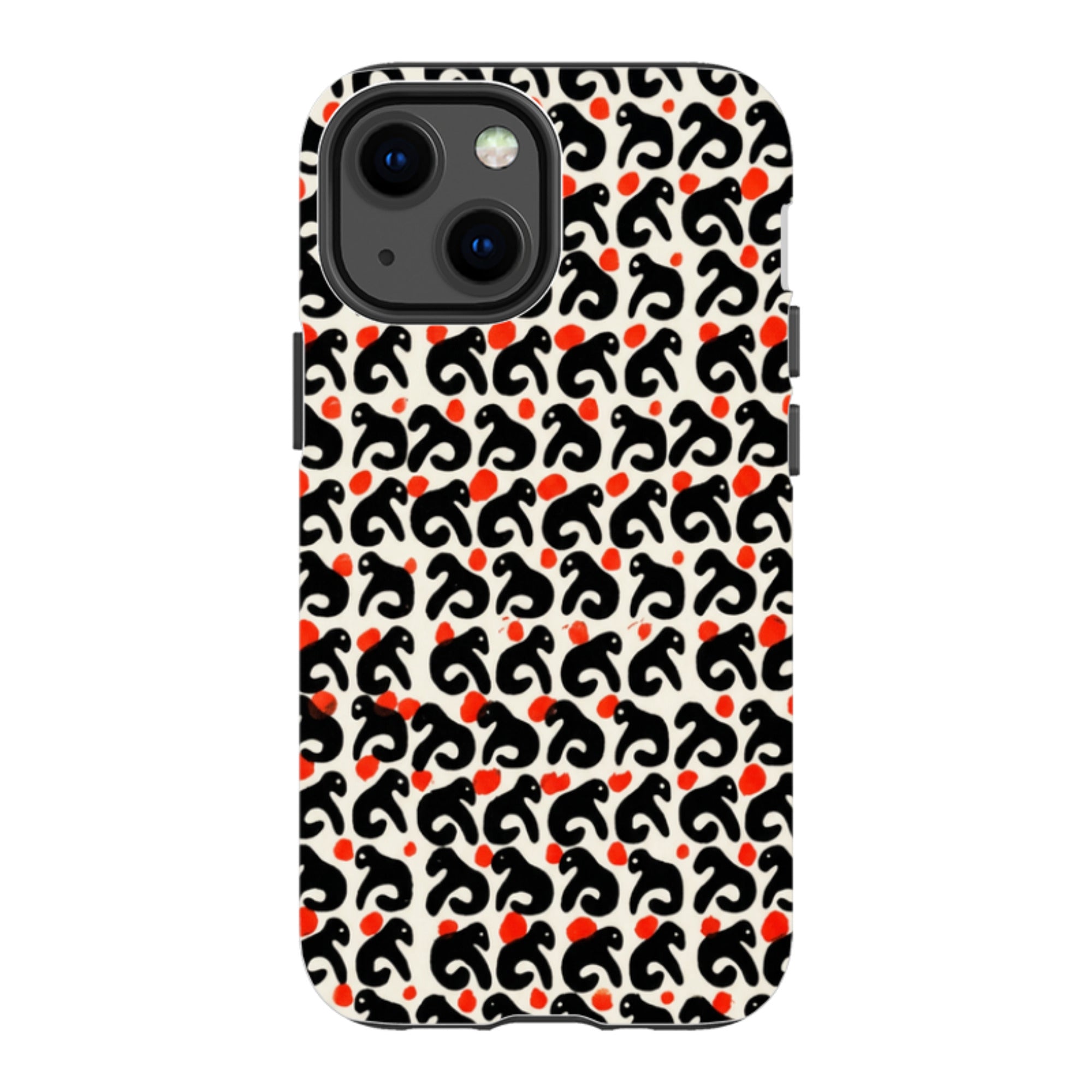 iPhone Tough Case - Abstract Cutouts
